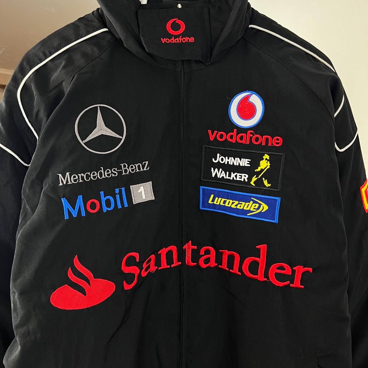 Mercedes-Benz Vintage Mercedes Benz Santander Racing Vodafone McLaren Size US L / EU 52-54 / 3 - 4 Thumbnail