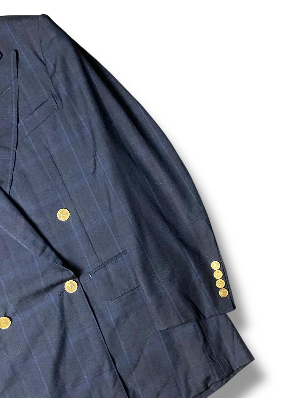Burberry Vintage Burberry Wool & Mohair Double Breasted Blazer (159) Size US XS / EU 42 / 0 - 4 Thumbnail