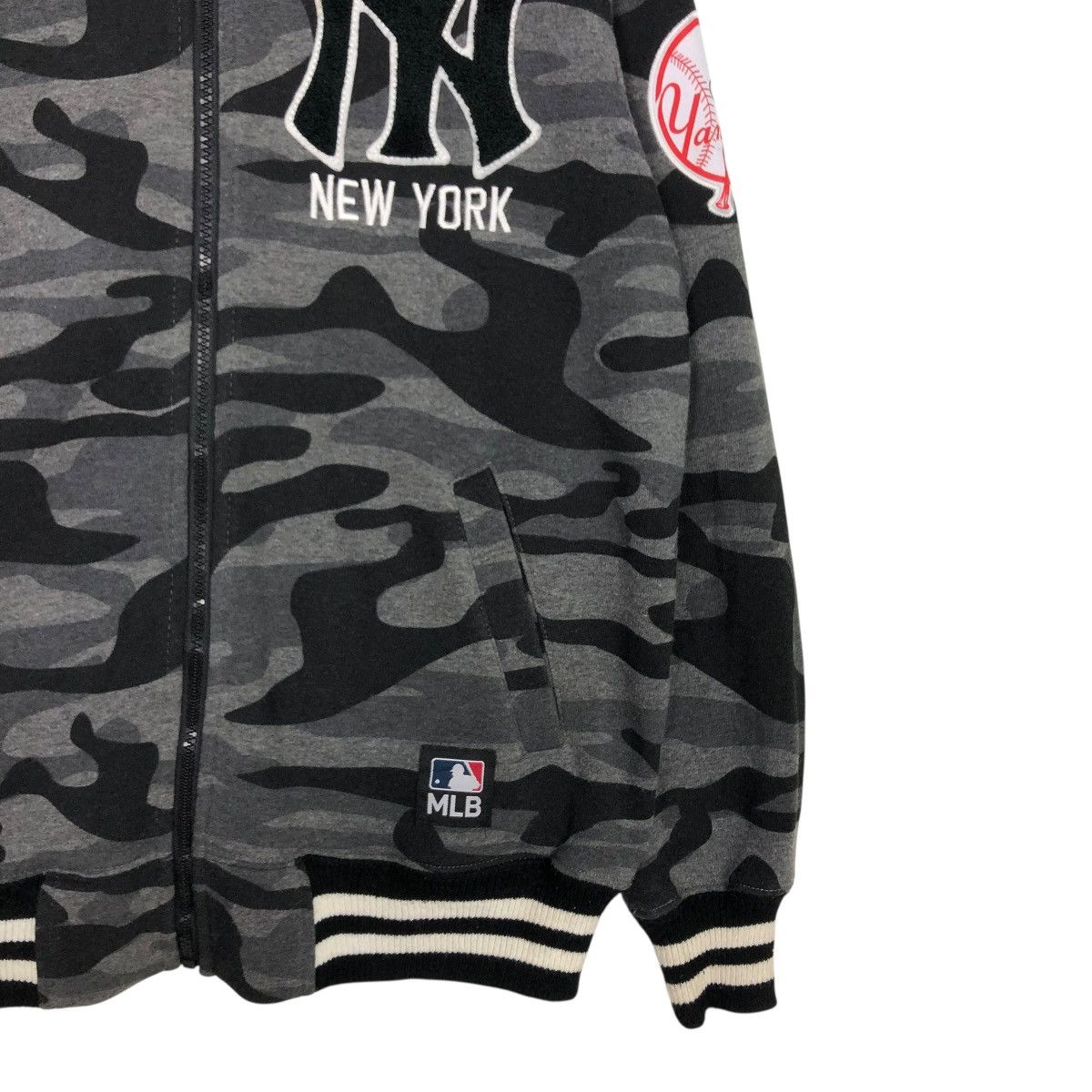 MLB 🔥VINTAGE BOMBER JACKET NY MLB BIG LOGO STREETWEAR Size US M / EU 48-50 / 2 - 7 Thumbnail