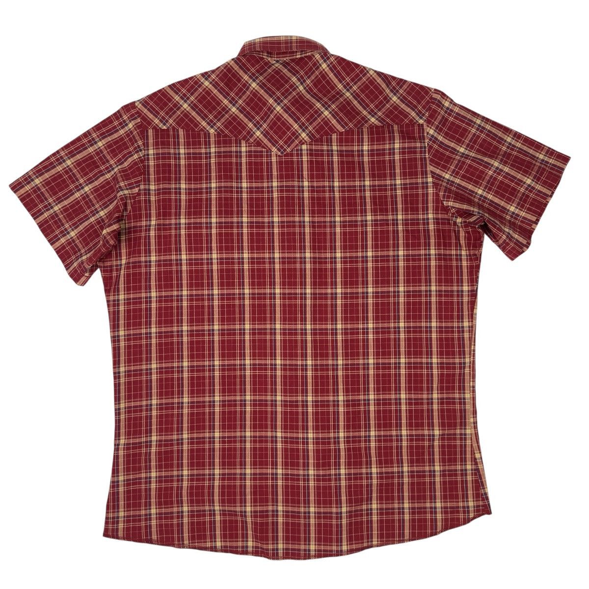 Wrangler Wrangler Western Shirt Mens XLT Plaid Pearl Snap Tall Size US XL / EU 56 / 4 - 3 Thumbnail
