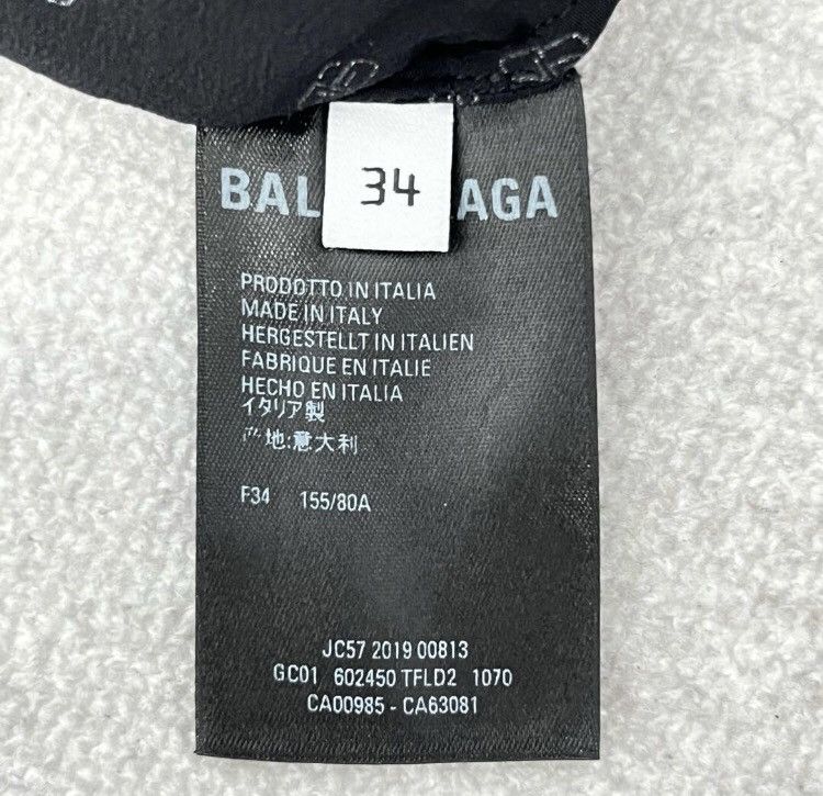 Balenciaga Balenciaga FW21 logo long sleeved shirt2412-Nextarrow Size US XS / EU 42 / 0 - 6 Thumbnail