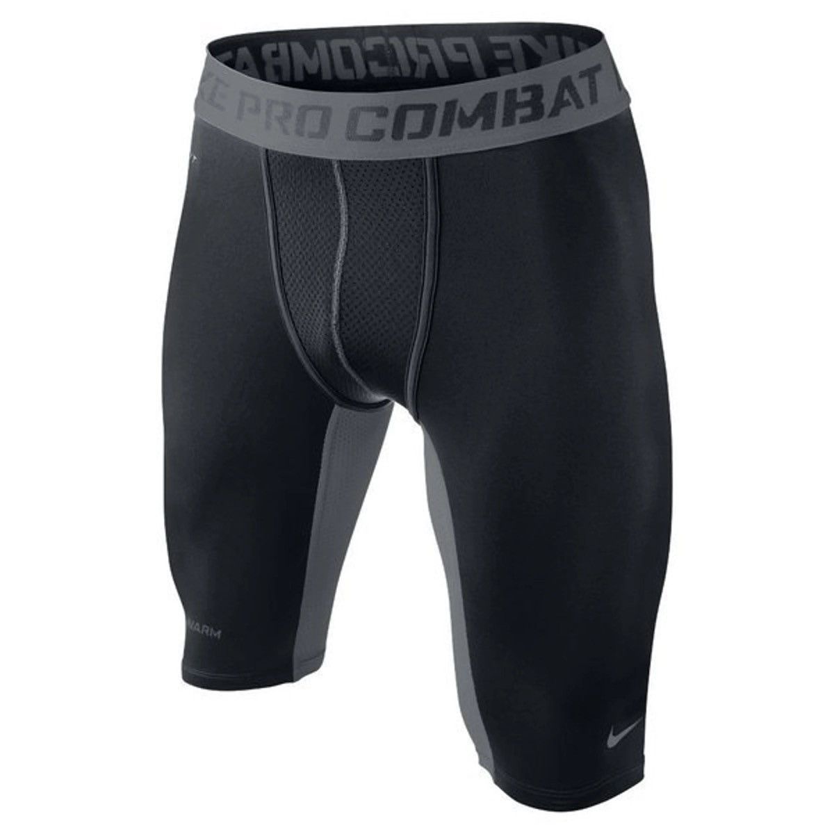 Nike Mens Nike Pro Combat Hyperwarm Compression Shorts Black Size US 36 / EU 52 - 2 Thumbnail
