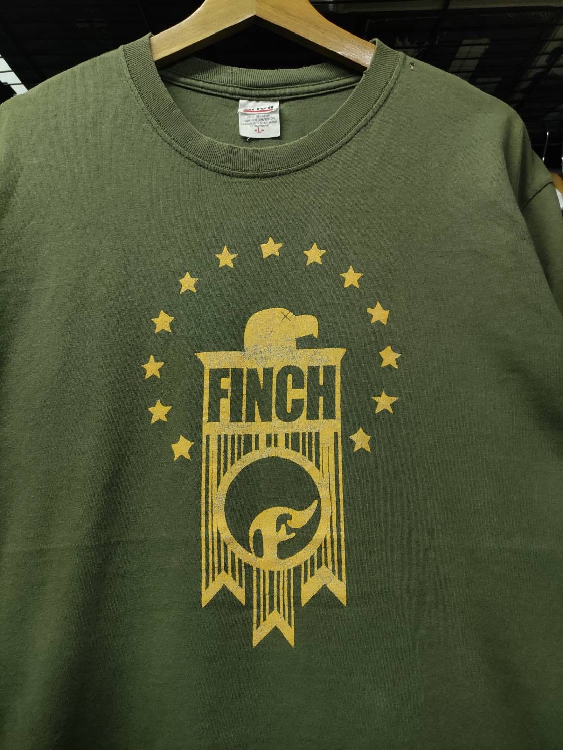 Band Tees Vtg 00's Finch Band Logo Emo Scremo Post Hardcore T-Shirt Size US L / EU 52-54 / 3 - 1 Thumbnail