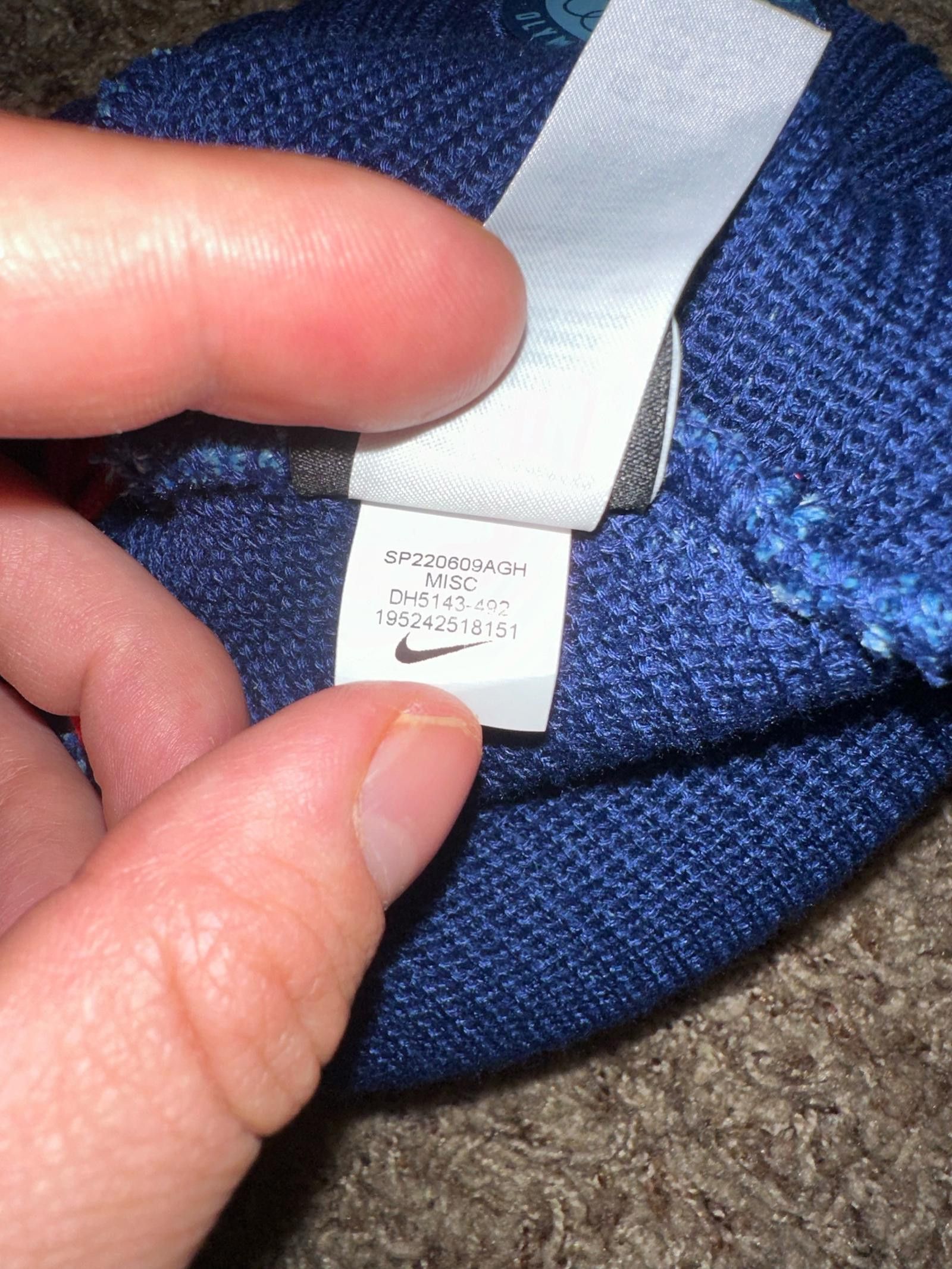 Nike Nike Men's Team Usa Performance Cuffed Knit Hat Size ONE SIZE - 7 Thumbnail