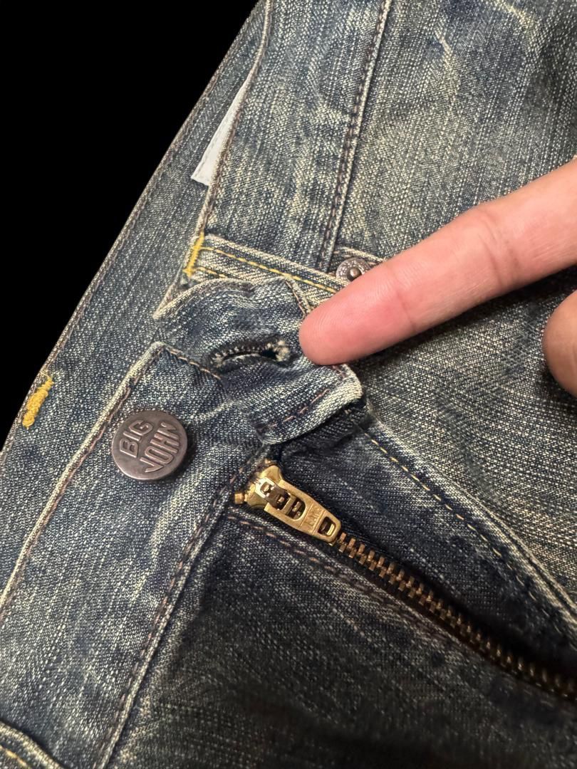 Other INSANE 90s Big John Rusty Mudwash Baggy Denim Jeans Sick Size US 27 - 9 Thumbnail