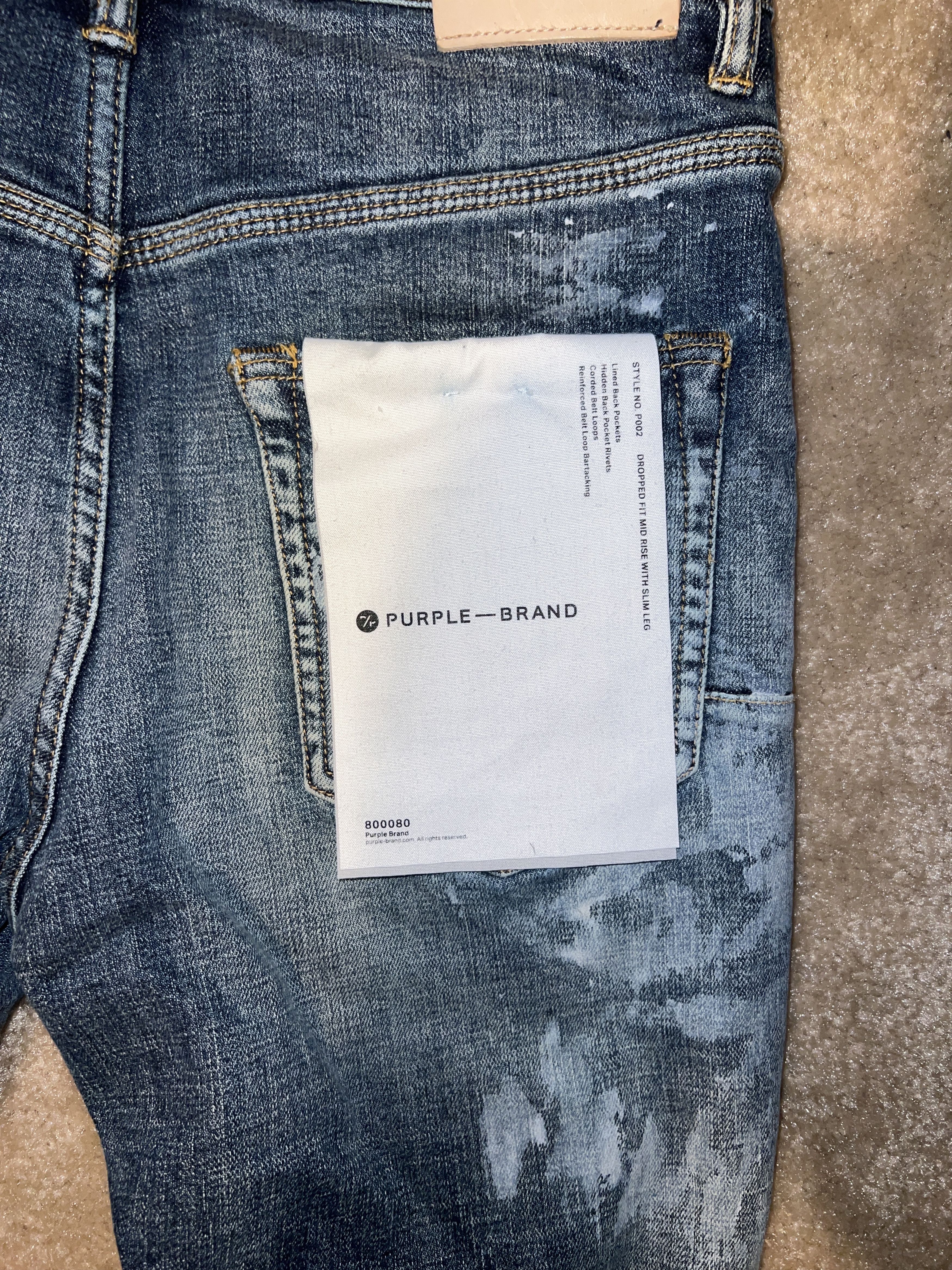 Purple Brand Purple Jeans Size US 30 / EU 46 - 4 Thumbnail
