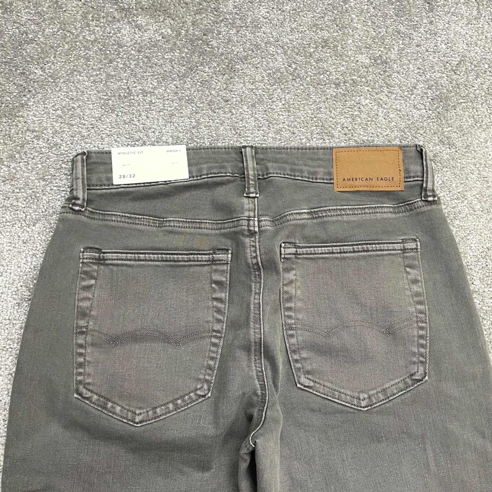 American Eagle Outfitters American Eagle Outfitters Jeans Athletic Fit 28/32 Stone Gray NWT Mens Denim 5-Pocket Size US 28 / EU 44 - 3 Thumbnail