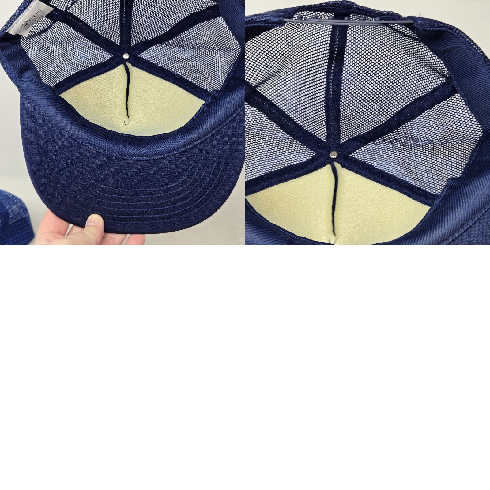 Vintage VINTAGE Trucker Hat Moosic Fire Company PA Hat Men One Size Blue Unbranded Size ONE SIZE - 8 Thumbnail