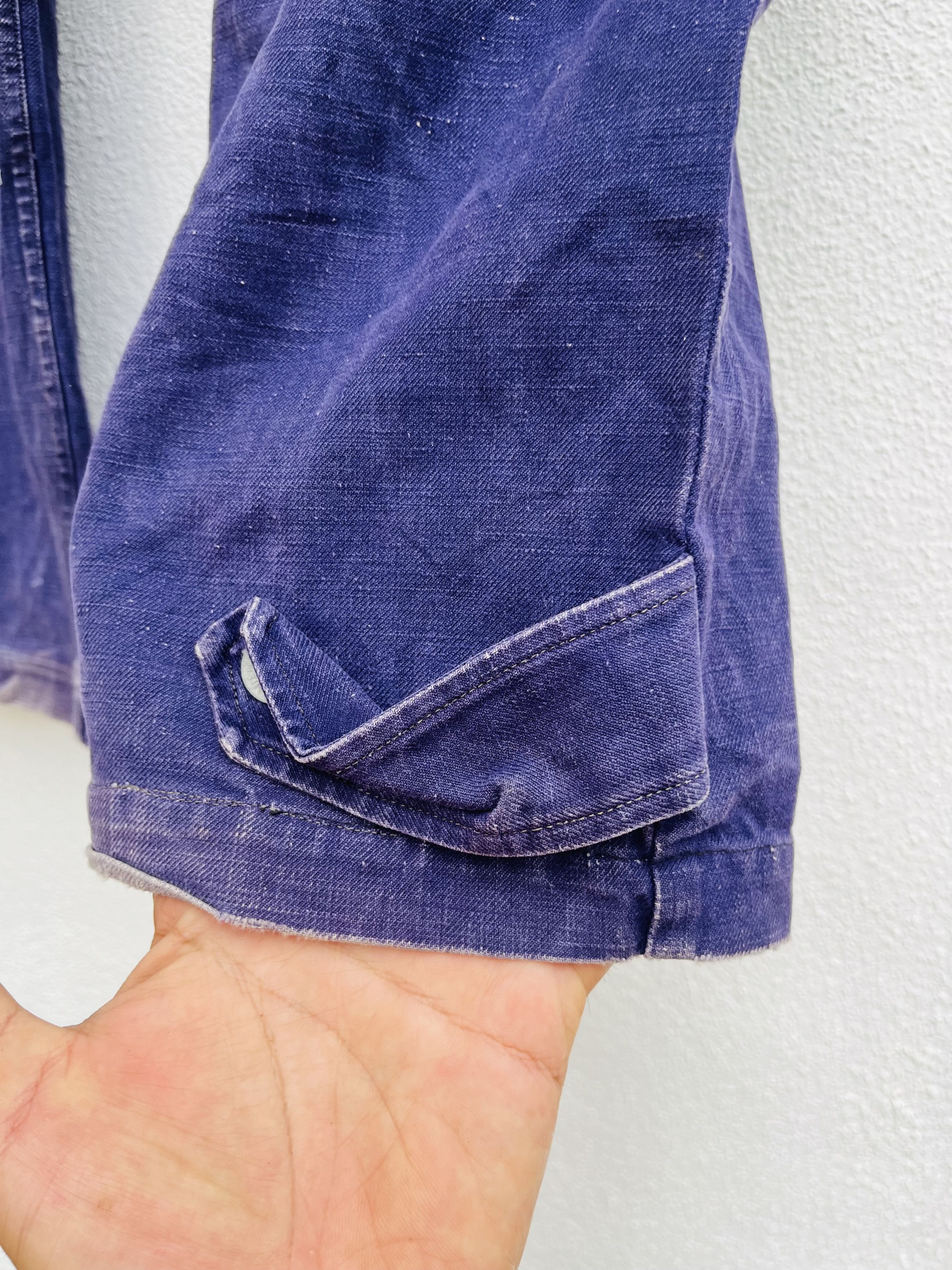 Vintage Vintage 1940s 50s Vintage French Army Work Trousers Size US 34 / EU 50 - 15 Thumbnail