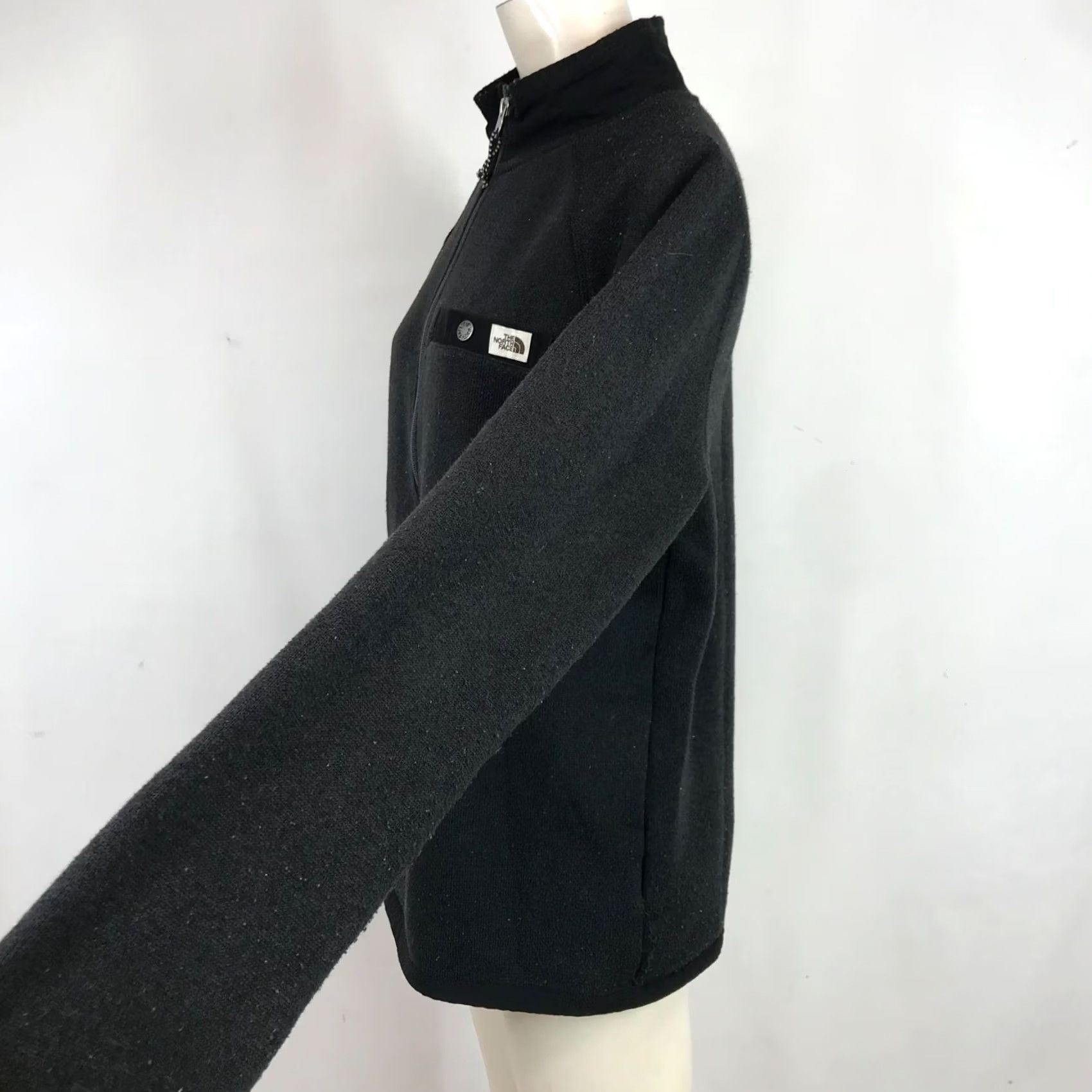 The North Face THE NORTH FACE Mens SMALL Gray Quarter Zip Sweater Jacket Size US S / EU 44-46 / 1 - 5 Thumbnail
