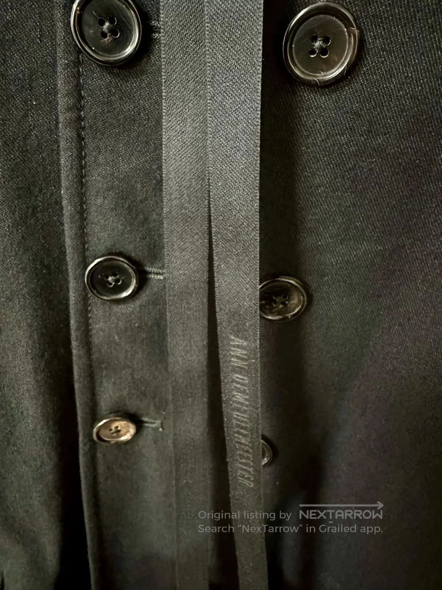 Ann Demeulemeester Ann Demeulemeester 13 Fall Runway Coat. Size US XS / EU 42 / 0 - 4 Thumbnail