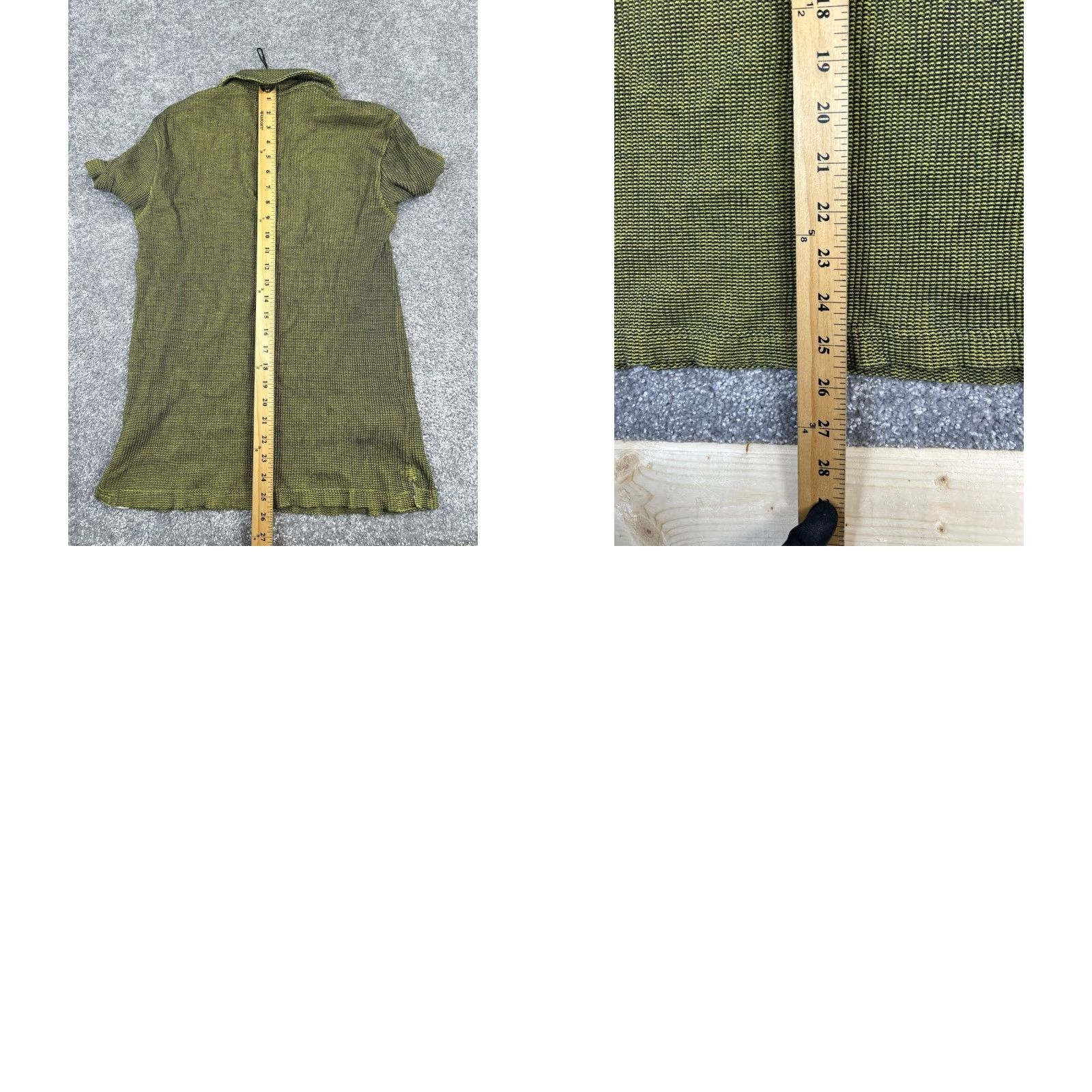 Ted Baker Ted Baker London Polo Shirt Mens M Green Cotton Quarter Zip Short Sleeve Knit Collar Polo Golf Brand Ted Baker Mens Polo Shirt Green M Regular Fit Size US M / EU 48-50 / 2 - 8 Thumbnail