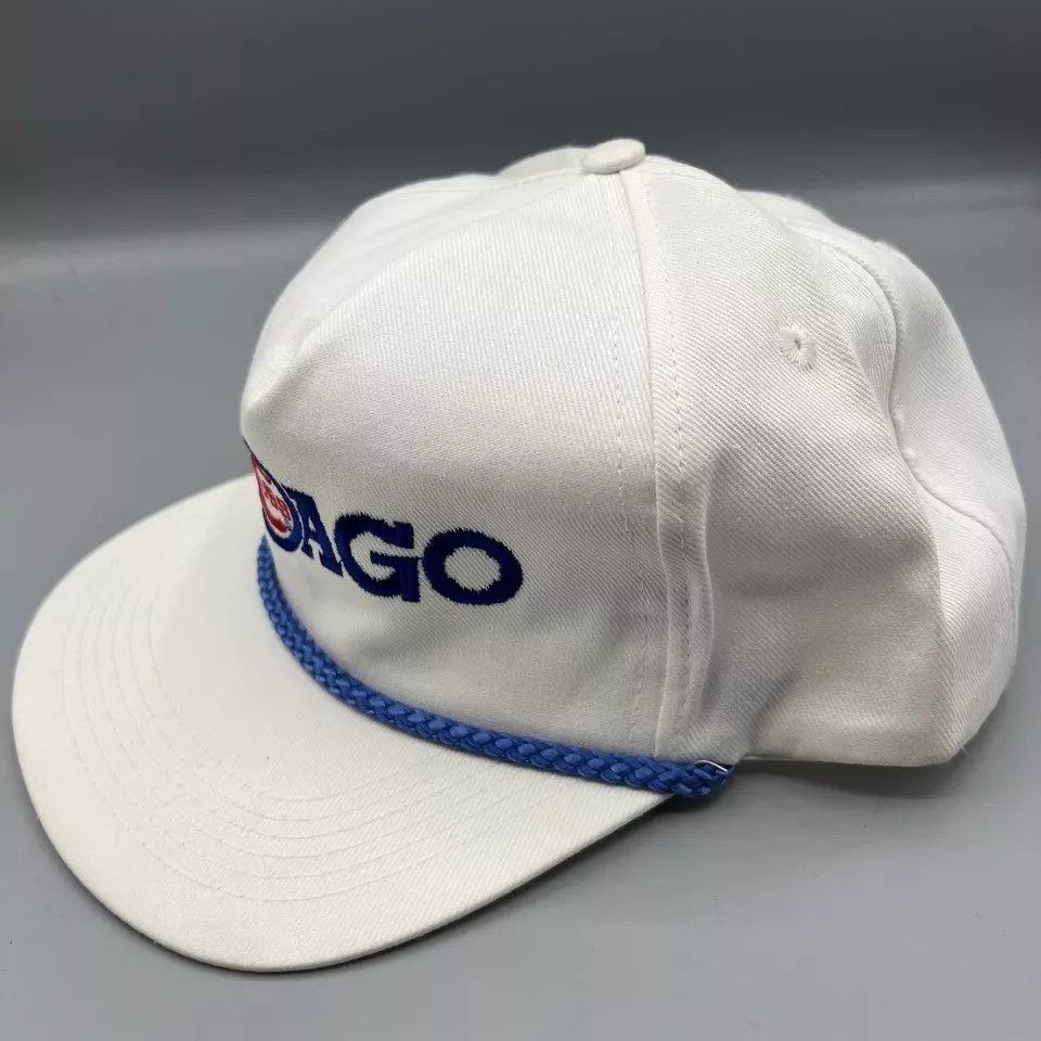 Twins Enterprise Inc. × Vintage Chicago Cubs Hat Men Twins Enterprise Snap Back Cap New Wool Size ONE SIZE - 2 Thumbnail