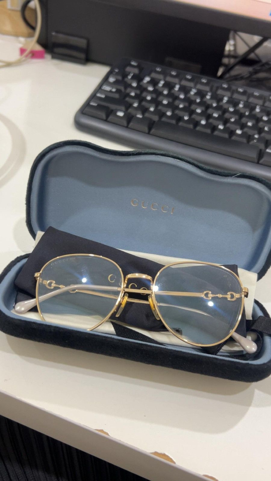 Gucci Gucci D0YB136430 glass Size ONE SIZE - 8 Thumbnail