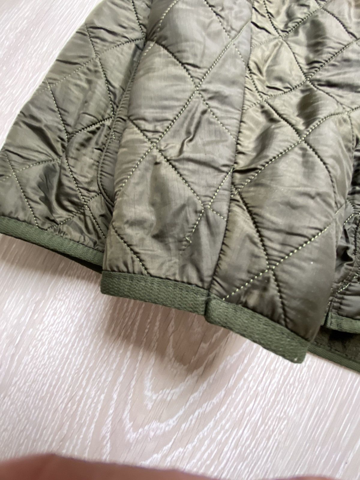 Barbour × Vintage BARBOUR QUAIL-LADIES QUILTED JACKET-OLIVE LUXURY Size L / US 10 / IT 46 - 9 Thumbnail