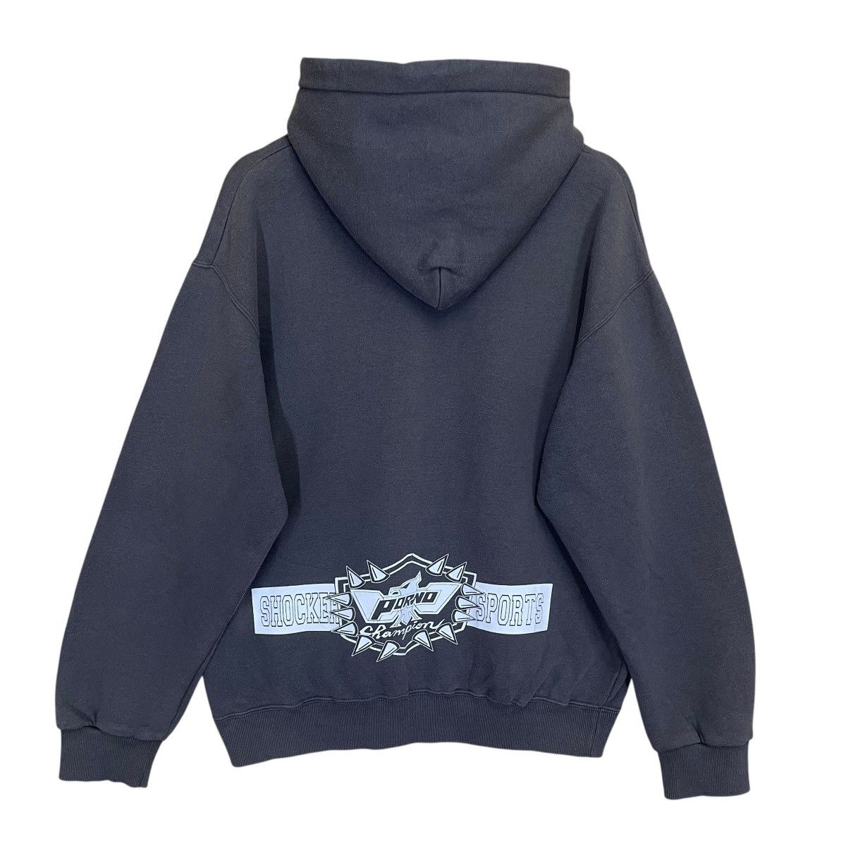 Japanese Brand Porno Invaders Skate Brand Big Logo Pullover Hoodie Size US M / EU 48-50 / 2 - 7 Thumbnail
