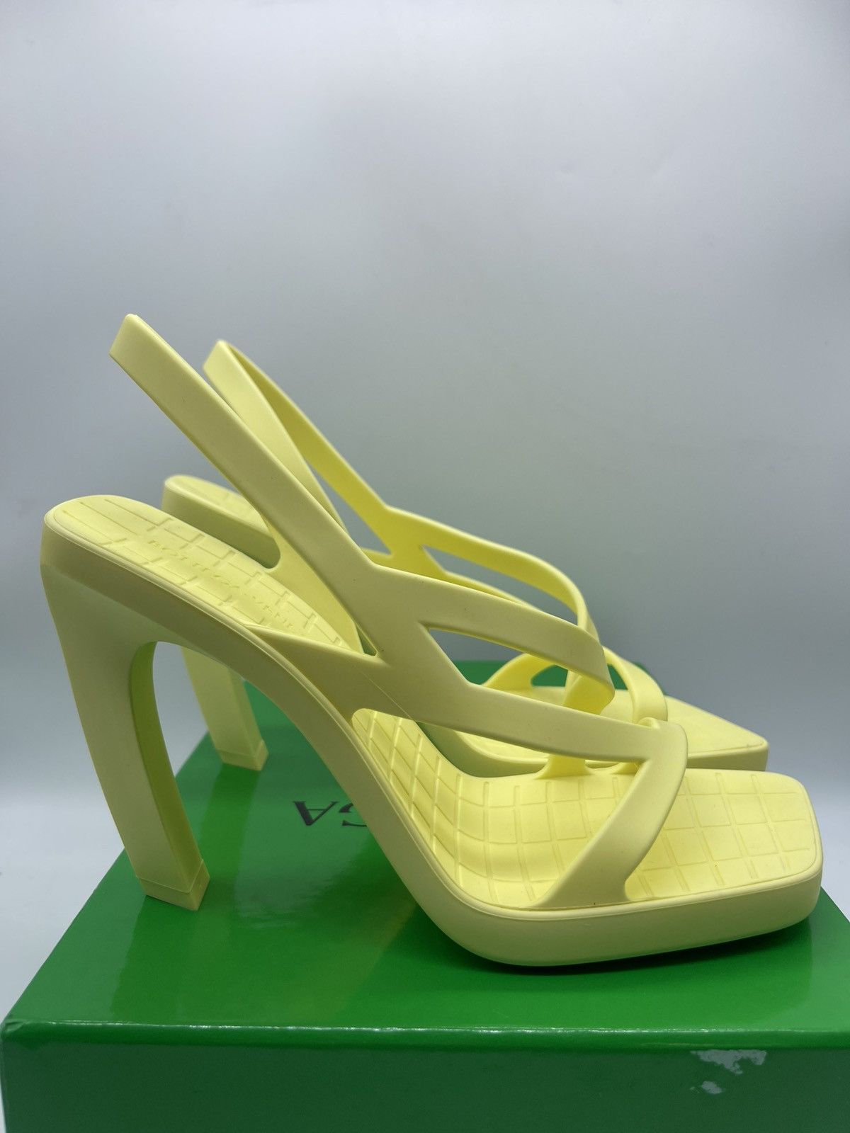 Bottega Veneta jumbo sandals sherbet