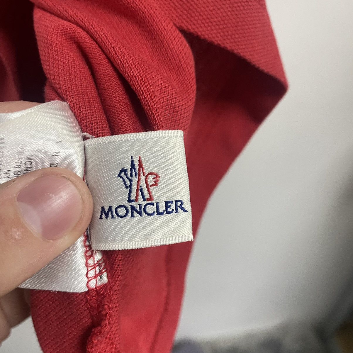 Moncler Moncler polo shirt red Size US XL / EU 56 / 4 - 8 Thumbnail