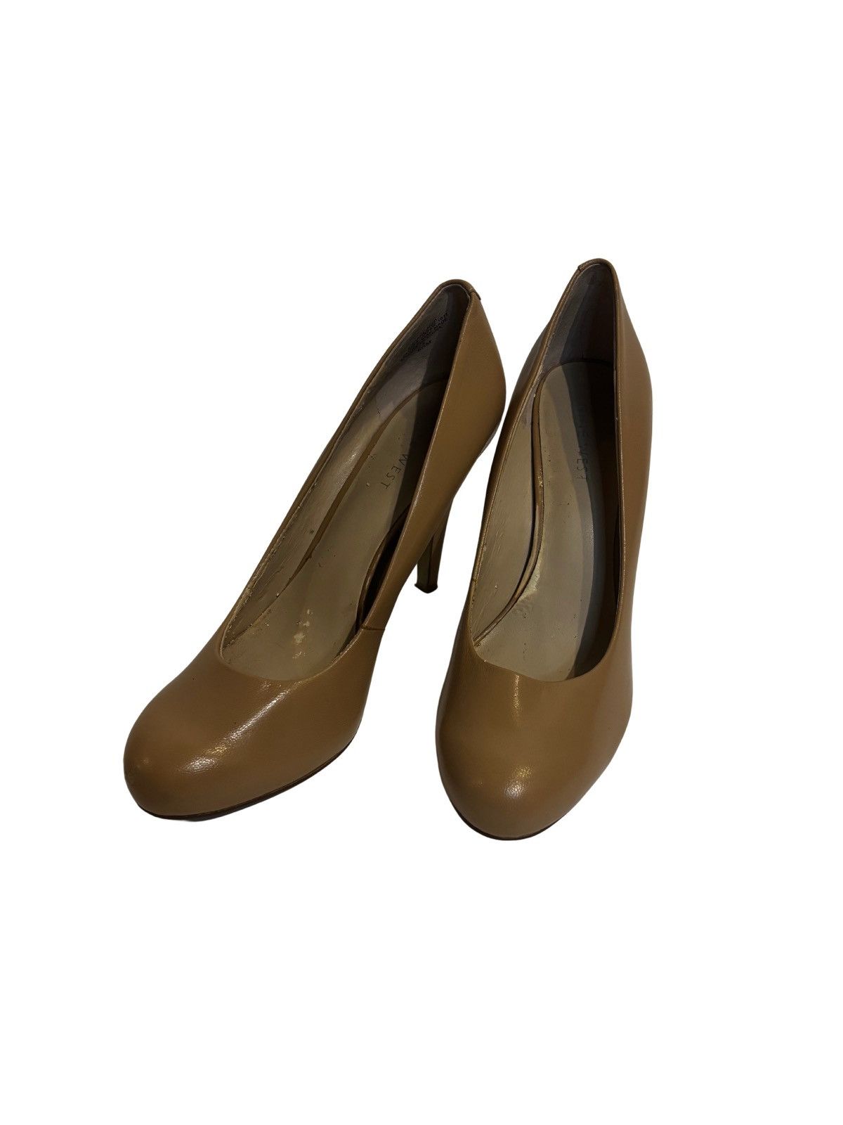 Nine West Beige patent leather Pump.wf3408 Size US 6.5 / IT 36.5 - 1 Thumbnail