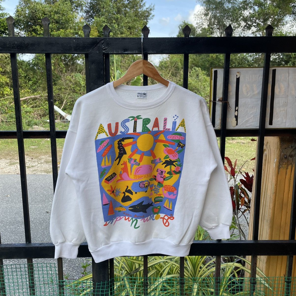 Vintage 🔥Vintage 90s Ken Done Australian Pop Art Boxy Sweatshirts Size US S / EU 44-46 / 1 - 1 Thumbnail