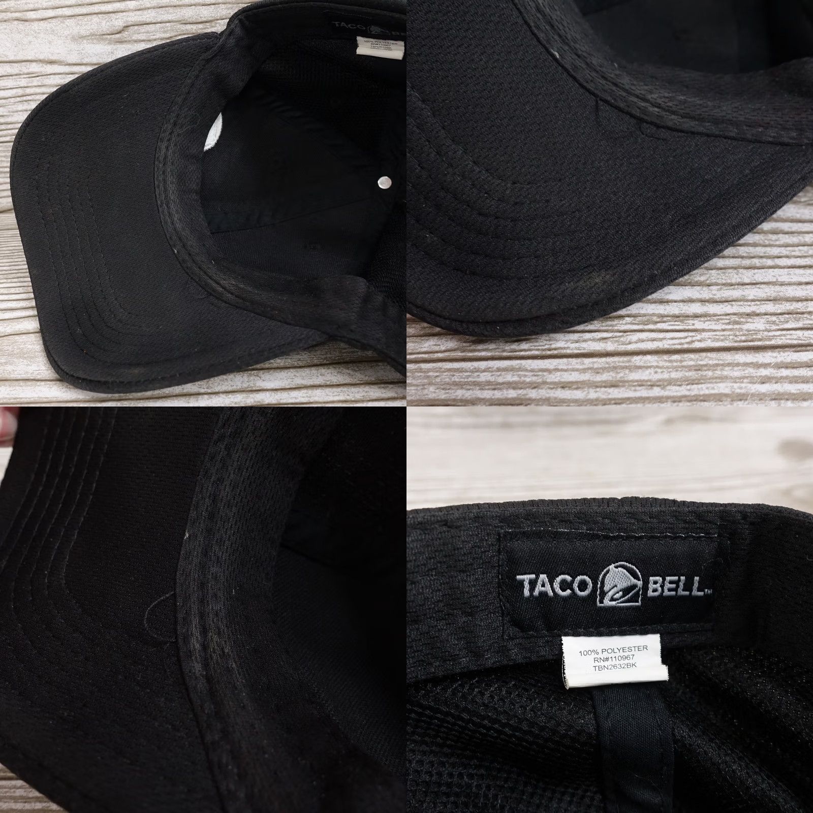 Bell TACO BELL LOGO BASEBALL HAT CAP SNAPBACK WORK EMPLOYEE Size ONE SIZE - 8 Thumbnail