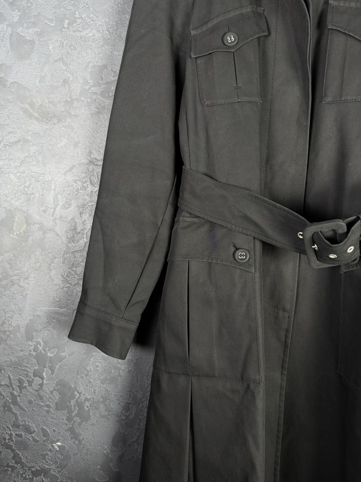 Sportmax SPORTMAX Belted Women’s Trench Coat Italy Designer Size 10 Size L / US 10 / IT 46 - 7 Thumbnail