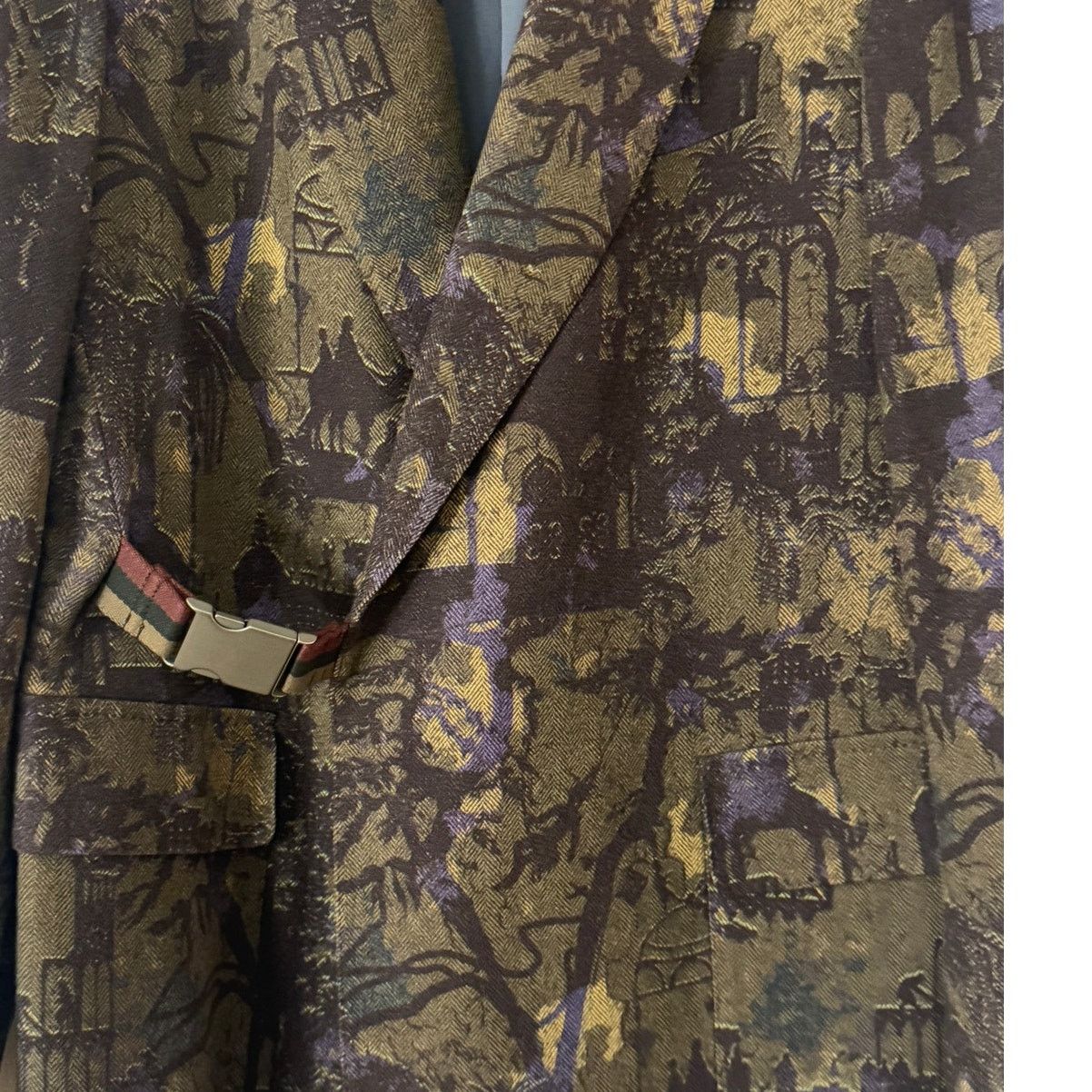 Etro Etro Men's Multi Color Cashmere Blazer Size 48R - 5 Thumbnail