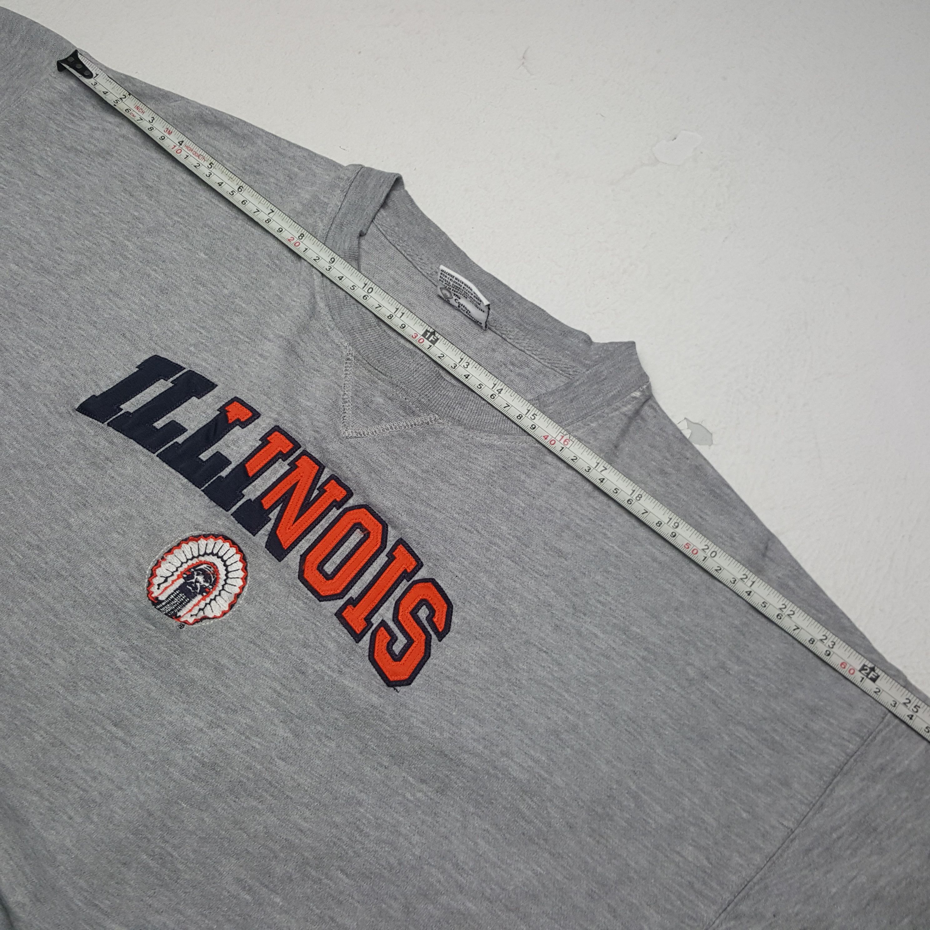 Vintage Vintage Illinois American University Sweatshirt Size US XXL / EU 58 / 5 - 5 Thumbnail