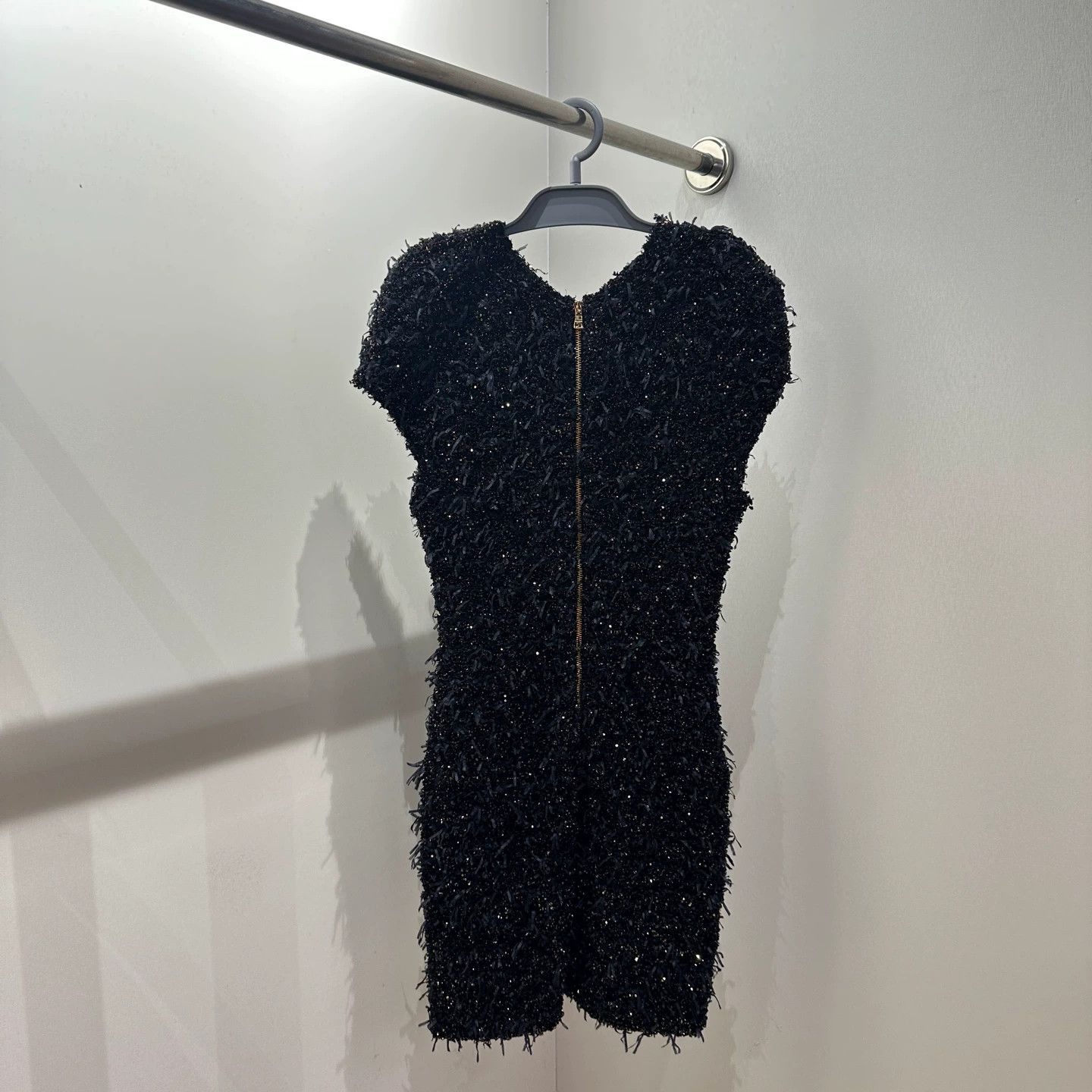 Balmain Balmain apr132 Gold Button Fitted Dress 38 Size XS / US 0-2 / IT 36-38 - 2 Thumbnail
