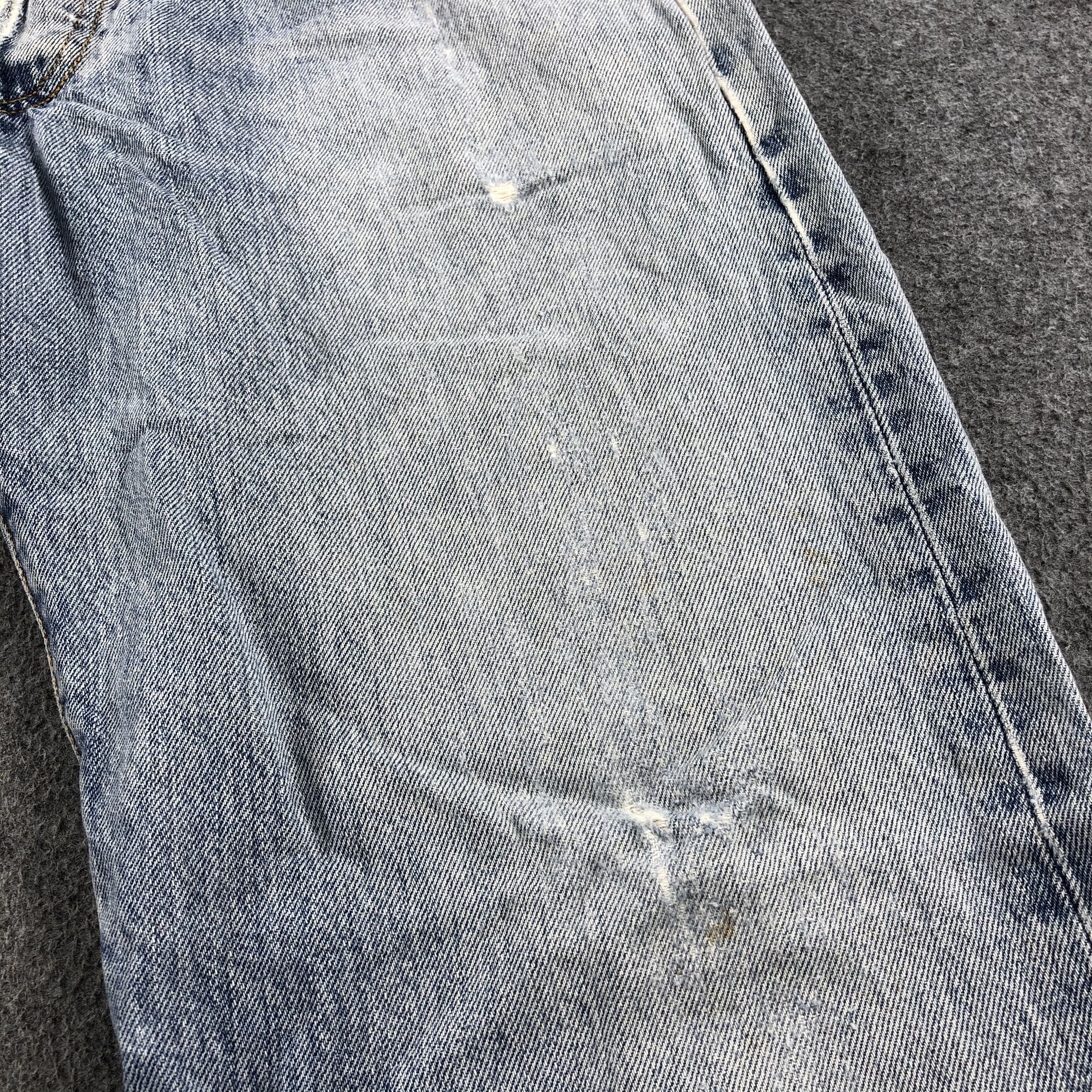 Levi's Vintage Blue Wash Levis 501 Jeans-J2440 Size US 33 - 8 Thumbnail