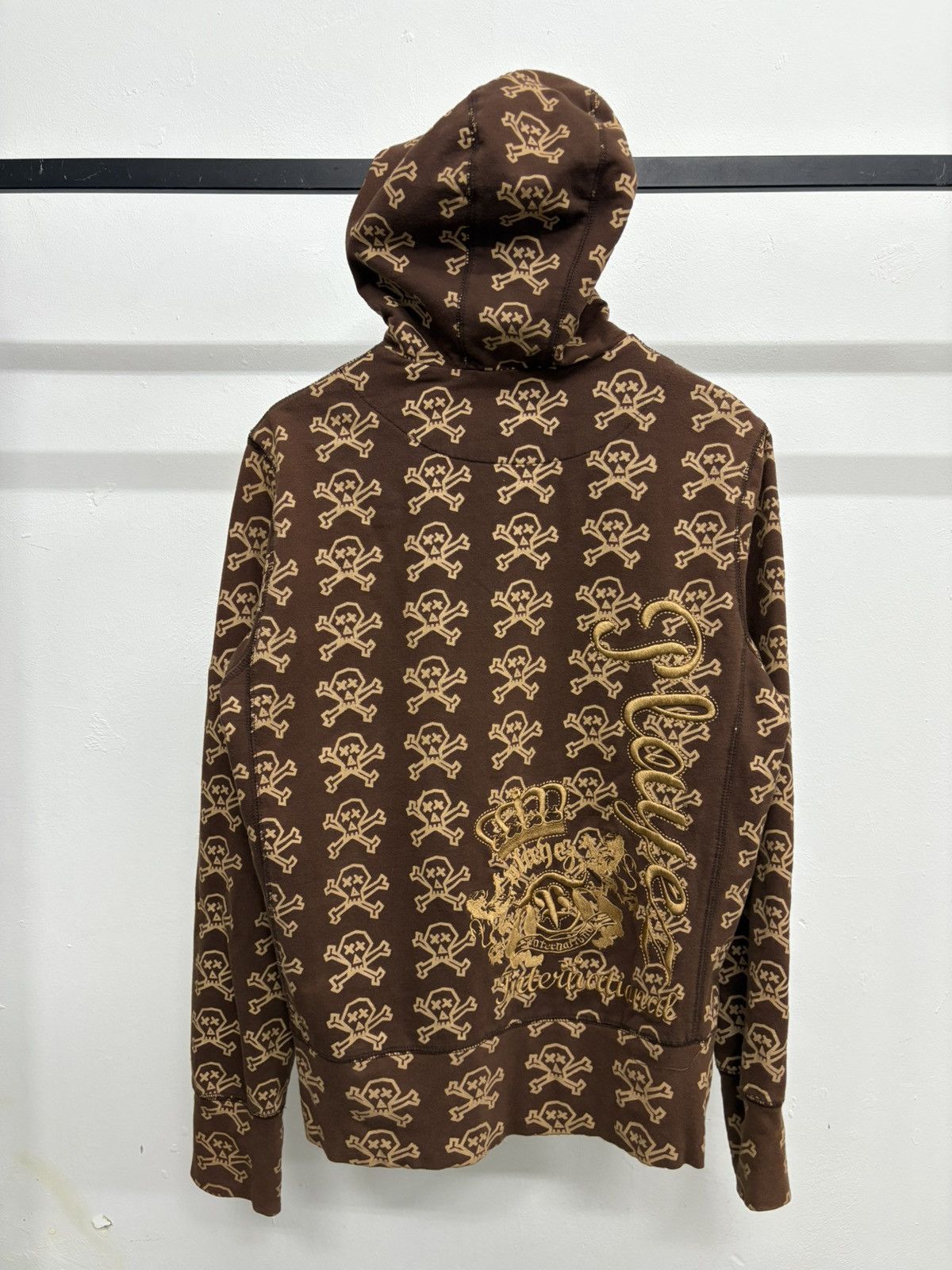 KMRii International Playez Skulls Stussy Inspired hoodie distress Size US L / EU 52-54 / 3 - 18 Thumbnail