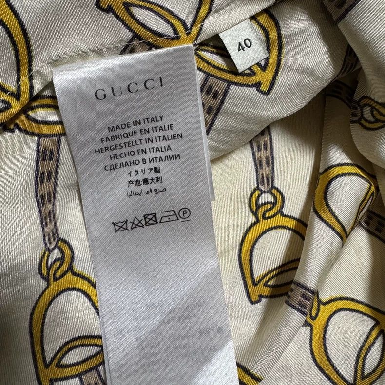 Gucci GucciGeometric pattern full-printed lapel single-breasted l Size XS / US 0-2 / IT 36-38 - 6 Thumbnail
