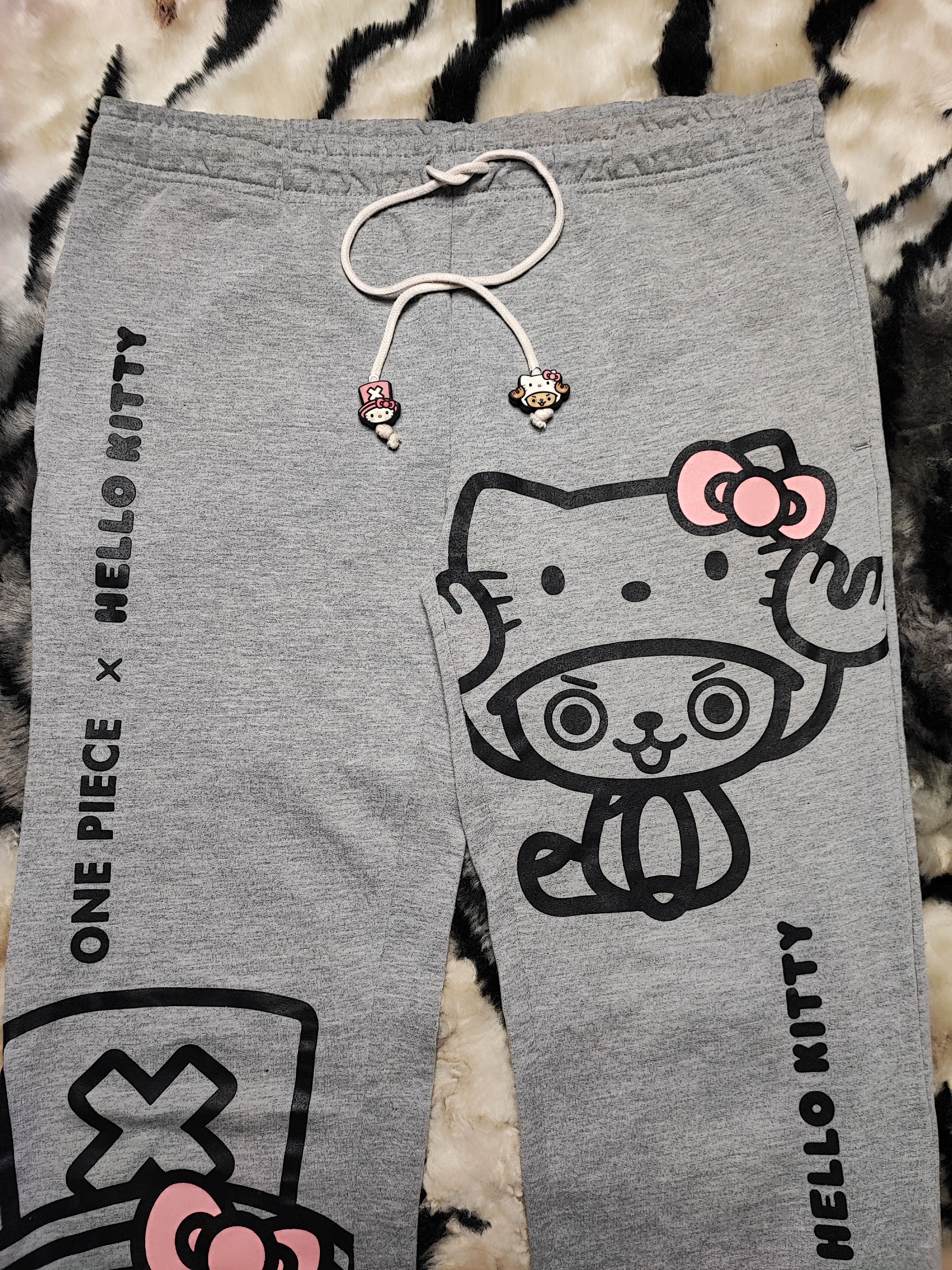 Anime × One Piece ONE PIECE X HELLO KITTY JOGGER SWEATPANTS Size US 33 - 6 Thumbnail