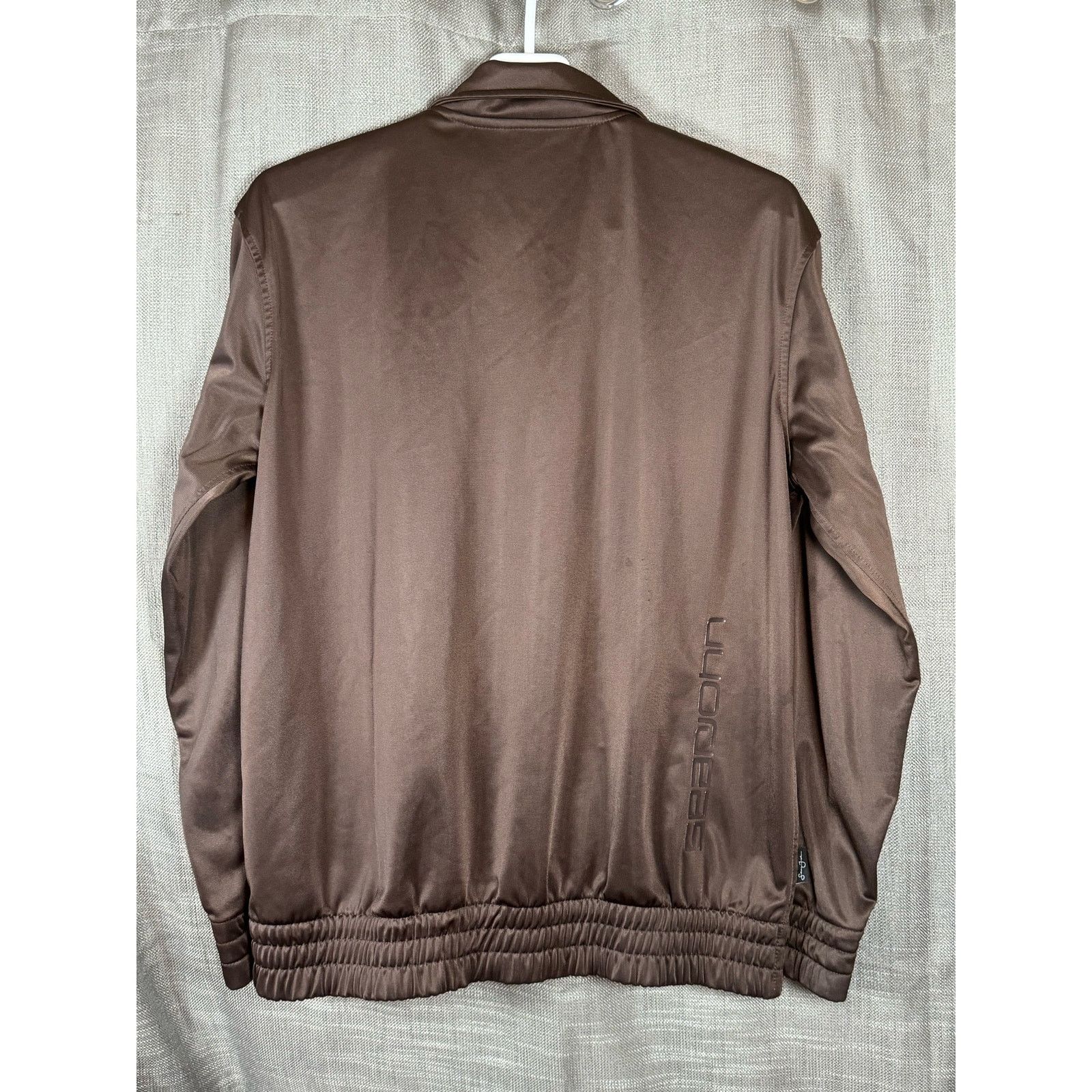 Sean John Sean John Vintage Track Jacket Brown Copper Mens Size M Size US M / EU 48-50 / 2 - 4 Thumbnail