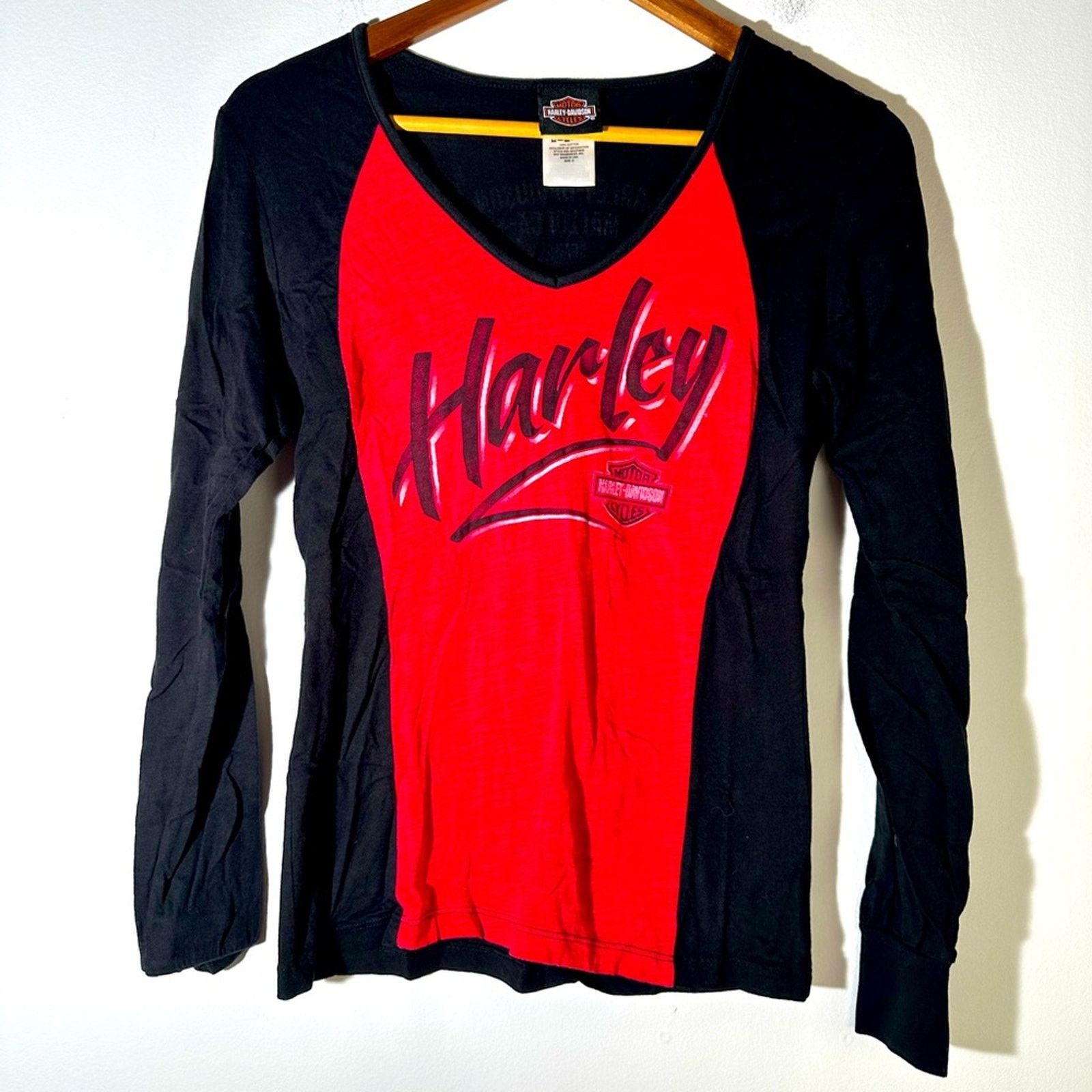 Harley Davidson Harley Davidson Long Sleeve Tee Shirt Size S / US 4 / IT 40 - 2 Thumbnail