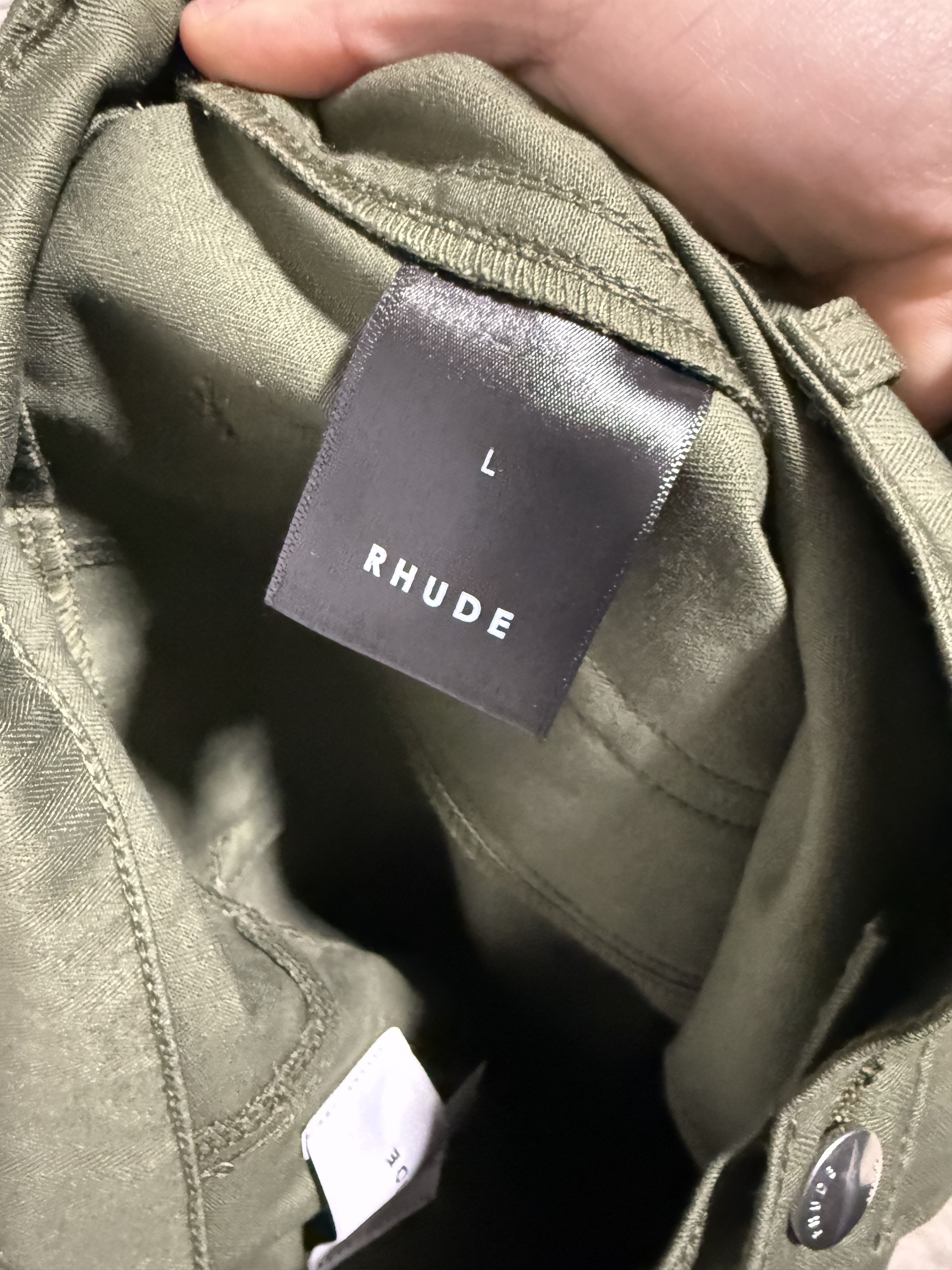 Rhude Rhude Desert Cargo Pants 'Khaki Green' Size US 34 / EU 50 - 3 Thumbnail