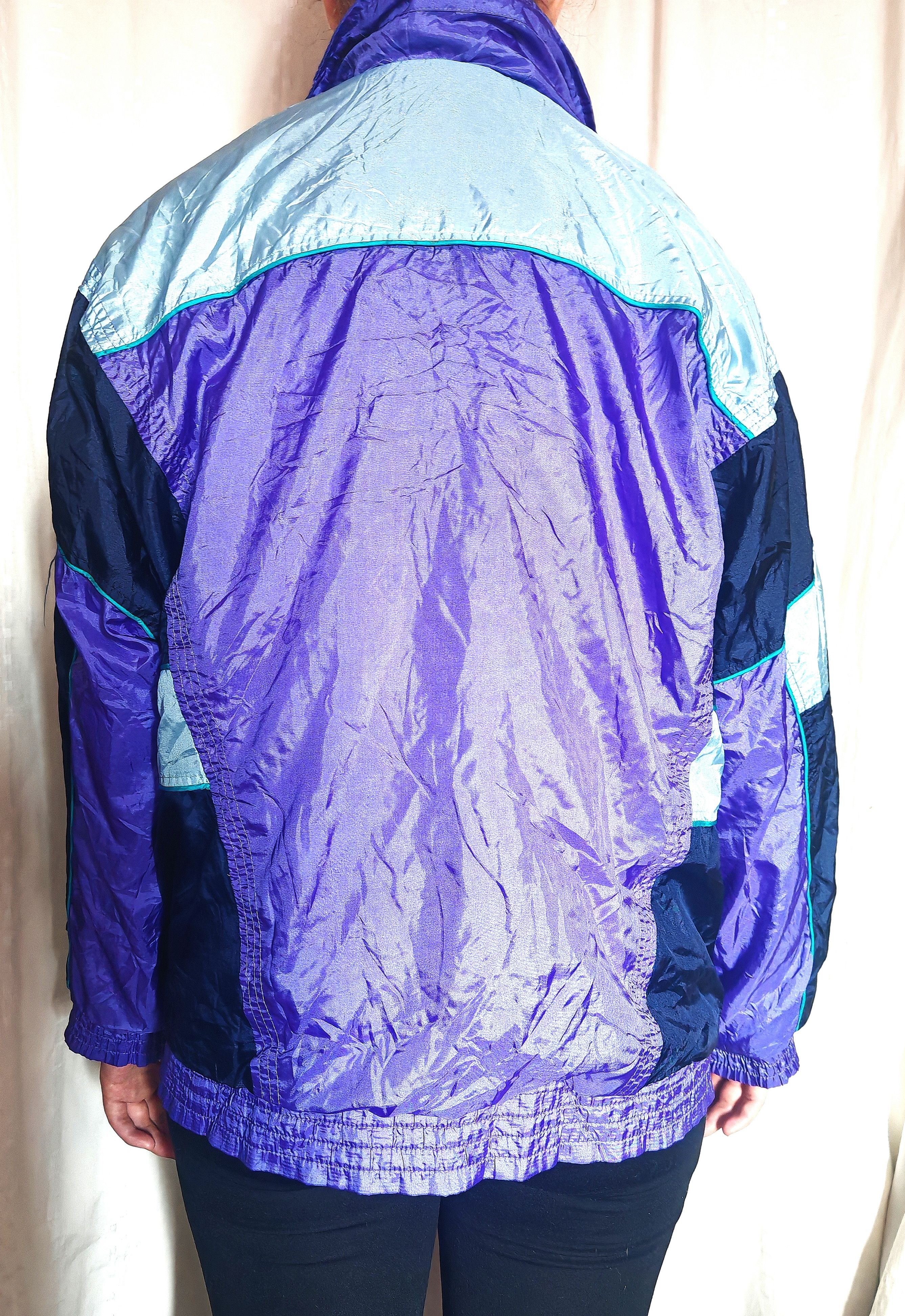 Erima × Vintage Vintage Erima Tracksuit Unisex Jacket Purple Oversize size S Size US S / EU 44-46 / 1 - 8 Thumbnail