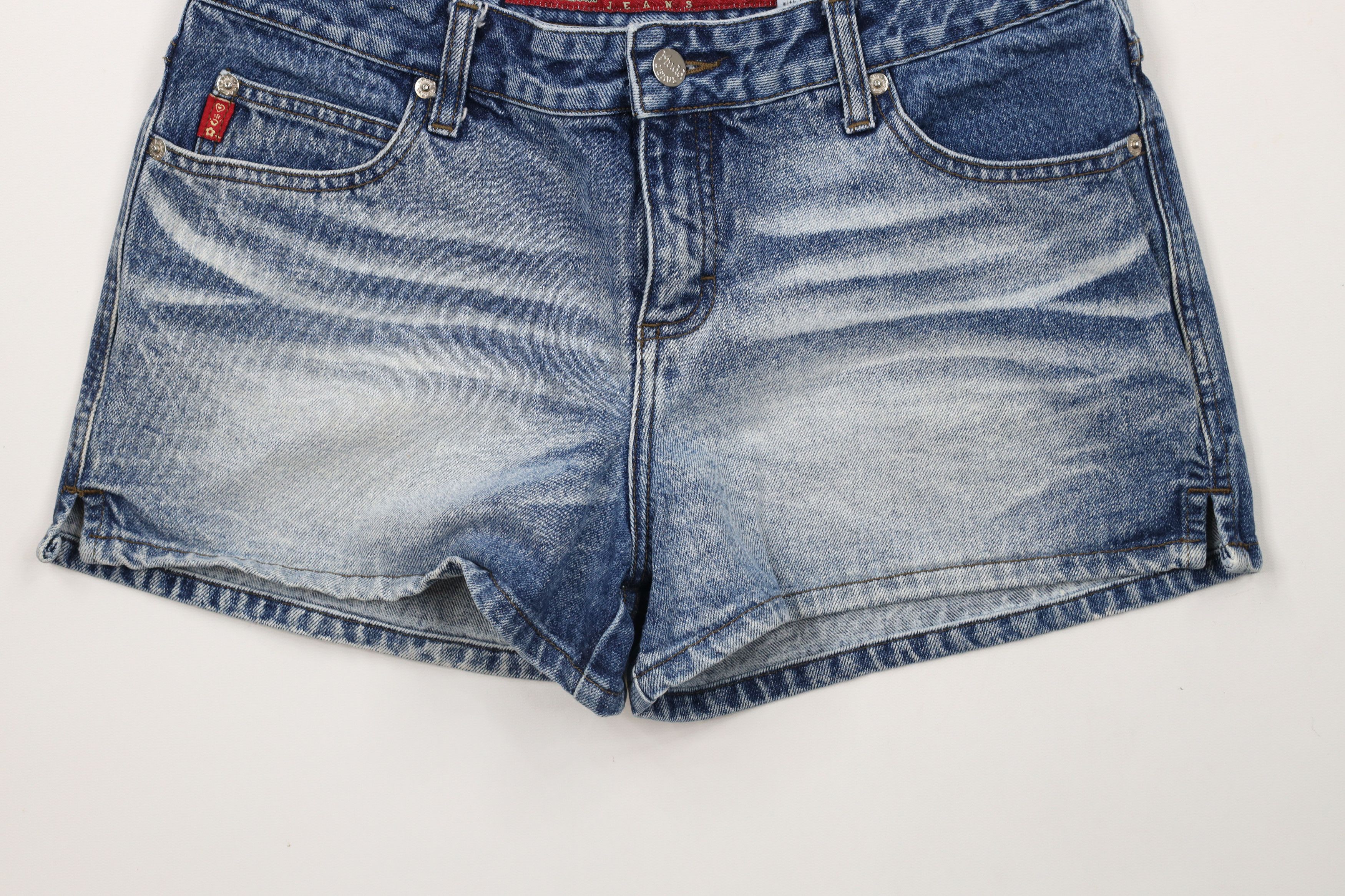 Vintage Vintage Y2K Mudd Jeans Denim Jean Shorts Jorts Blue Size 32" / US 10 / IT 46 - 3 Thumbnail