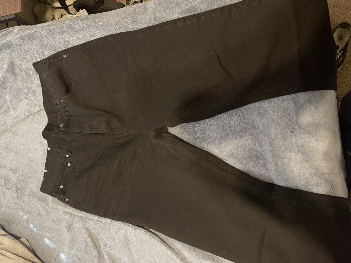 Handmade Black Raw Flared Denim Size US 36 / EU 52 - 1 Thumbnail