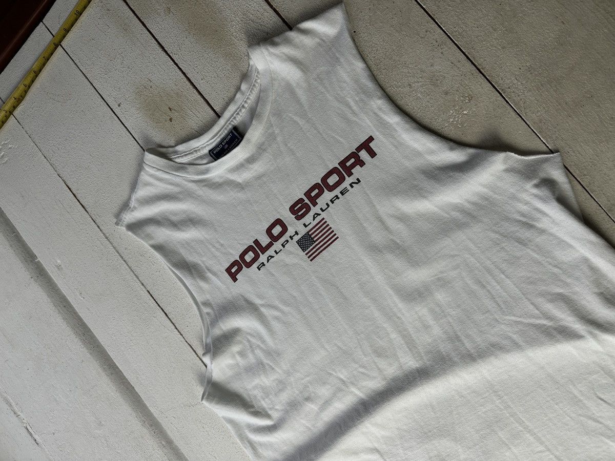 Polo Ralph Lauren 🚨 RALPH LAUREN POLO SPORT BIG FLAG LOGO TANK TOP MEN Size US L / EU 52-54 / 3 - 2 Thumbnail
