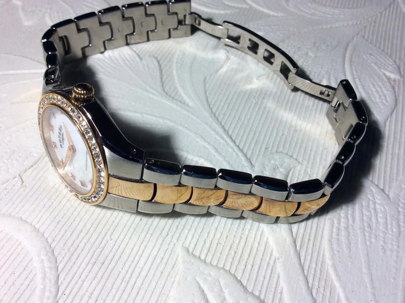 Designer Rotary ladies two tone stainless steel watch Size ONE SIZE - 5 Thumbnail