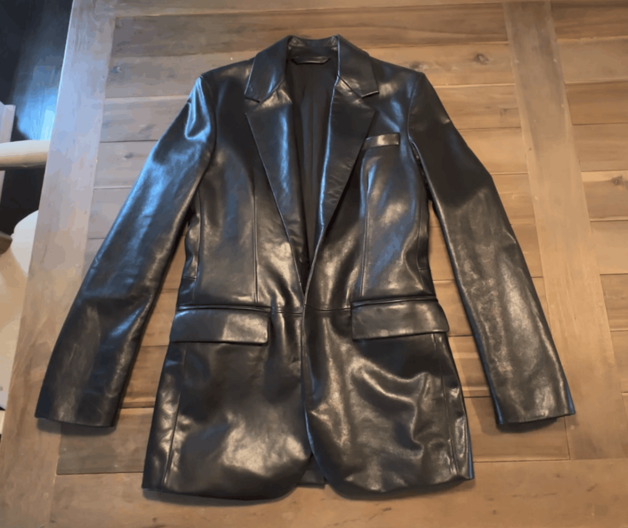 Acne Studios Leather Blazer