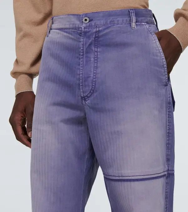 Valentino o1y0525 Denim Pant in Purple Size US 28 / EU 44 - 2 Thumbnail