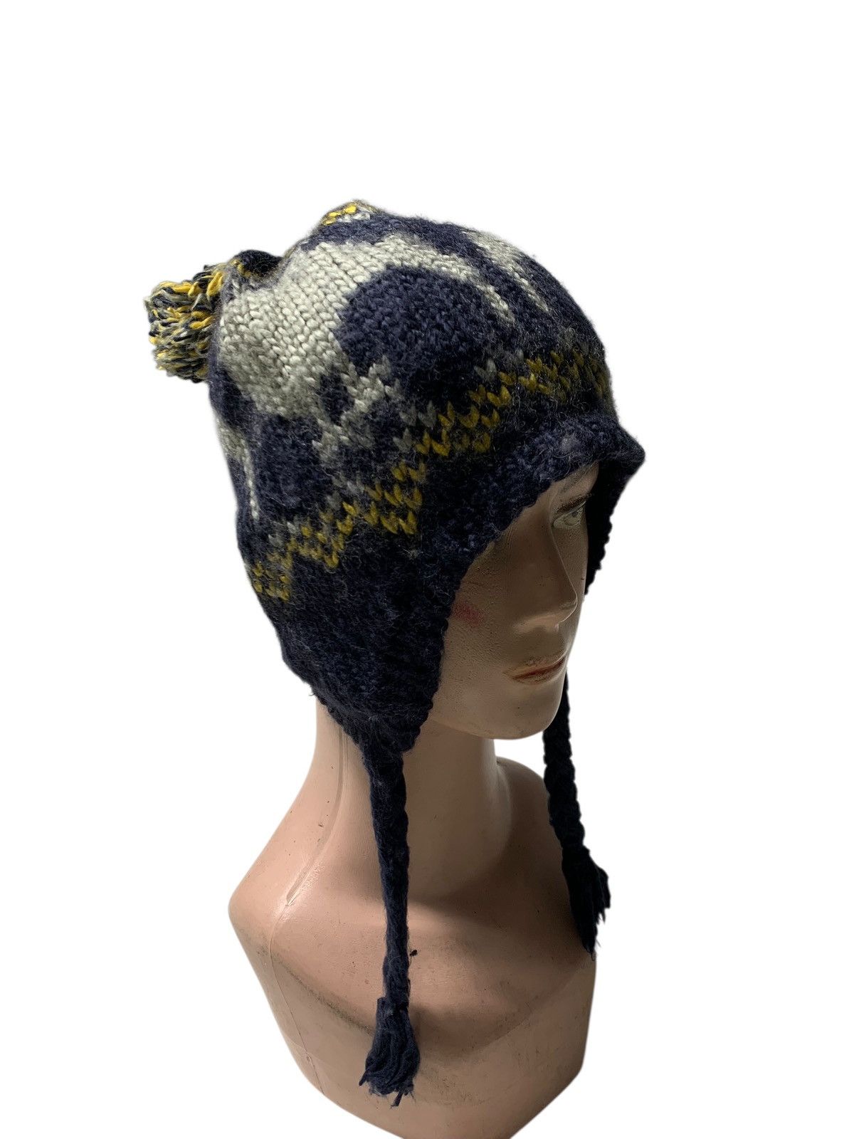Canterbury of New Zealand × Kapital × Vintage Canterburry chapeaux knit Beanie Hats RARE Size ONE SIZE - 2 Thumbnail