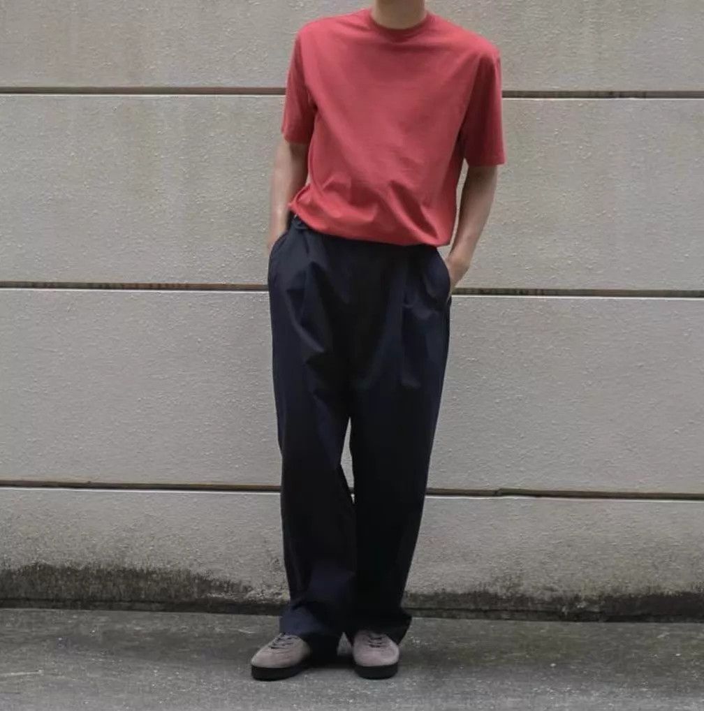 A.PRESSE A.PRESSE 26SS Double-Pleat High-Waist Trousers 41-42 RIRI Size US 32 / EU 48 - 1 Thumbnail