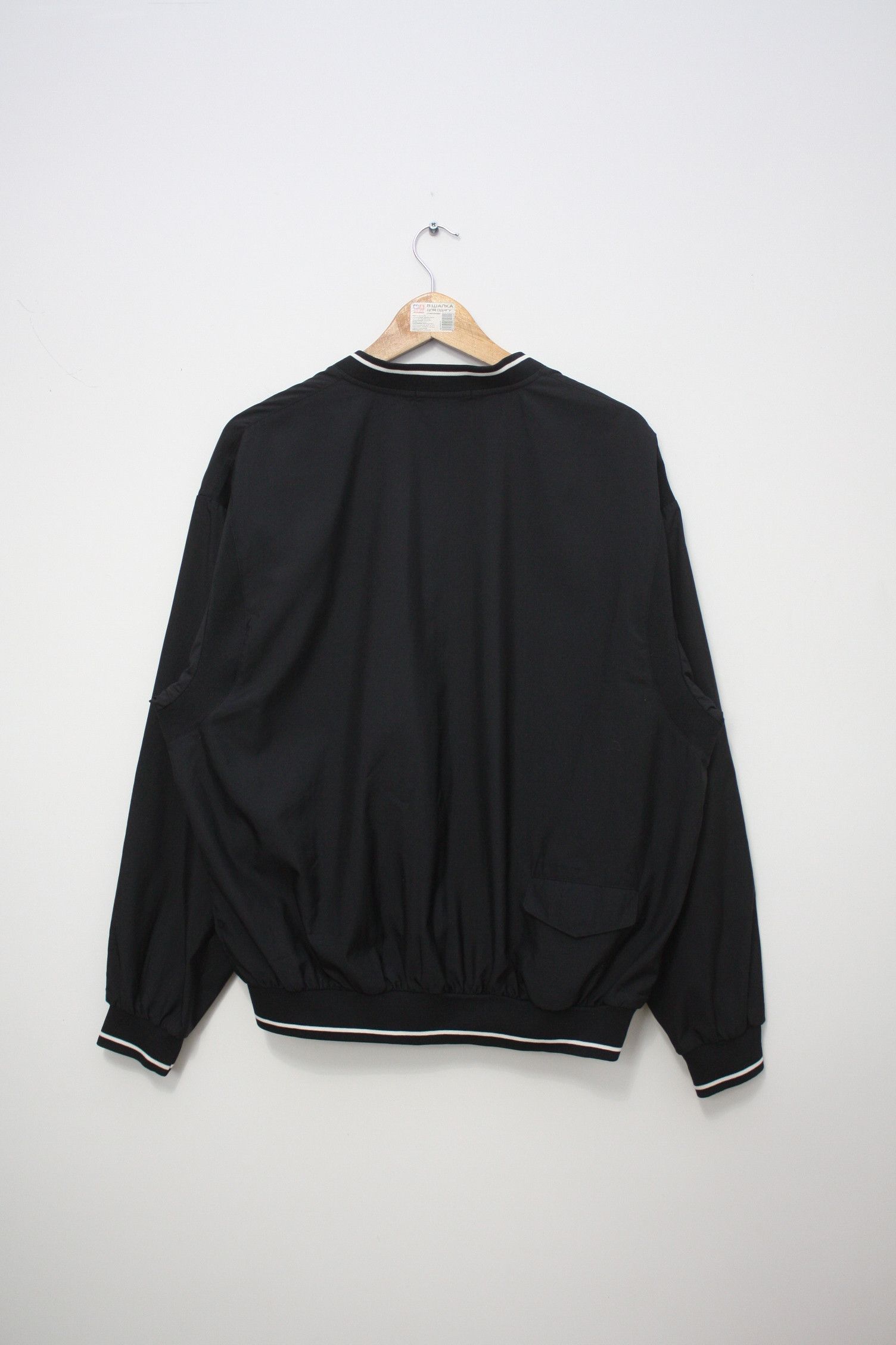 Missoni Missoni Vintage Black V-Neck Nylon Bomber Size US M / EU 48-50 / 2 - 4 Thumbnail
