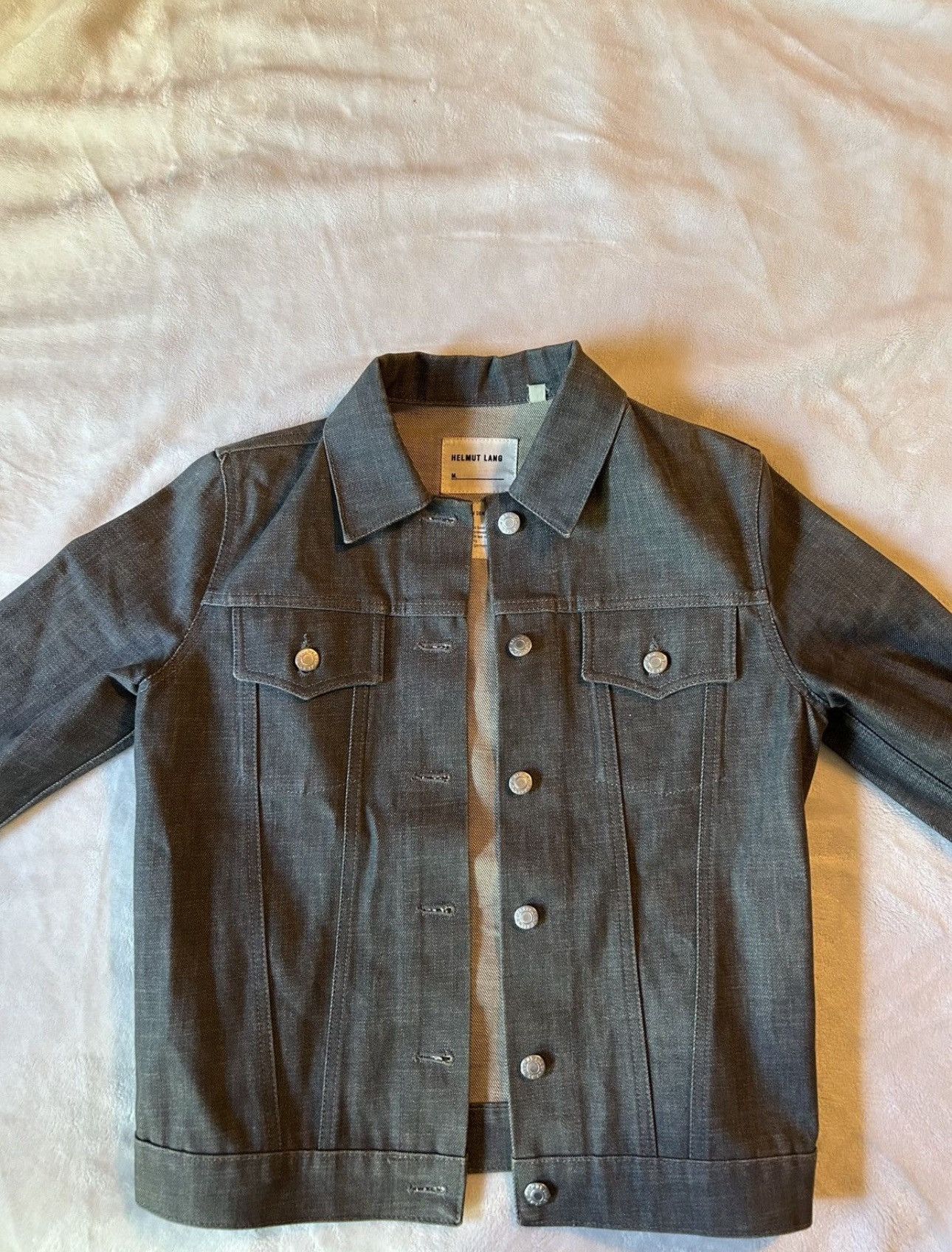 Helmut Lang Helmut Lang Type-1 single bag gray denim jacket