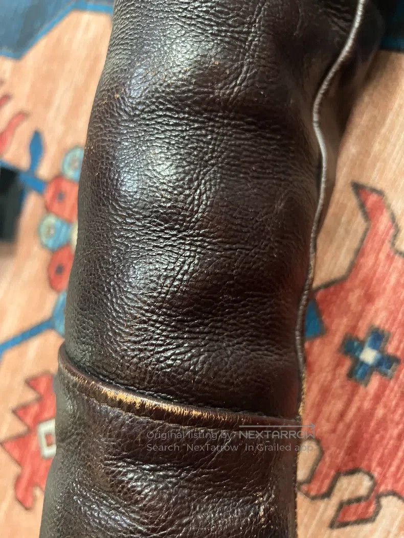 Other Heavy and thick meat oil wax bison leather Short 634 stra Size US M / EU 48-50 / 2 - 4 Thumbnail