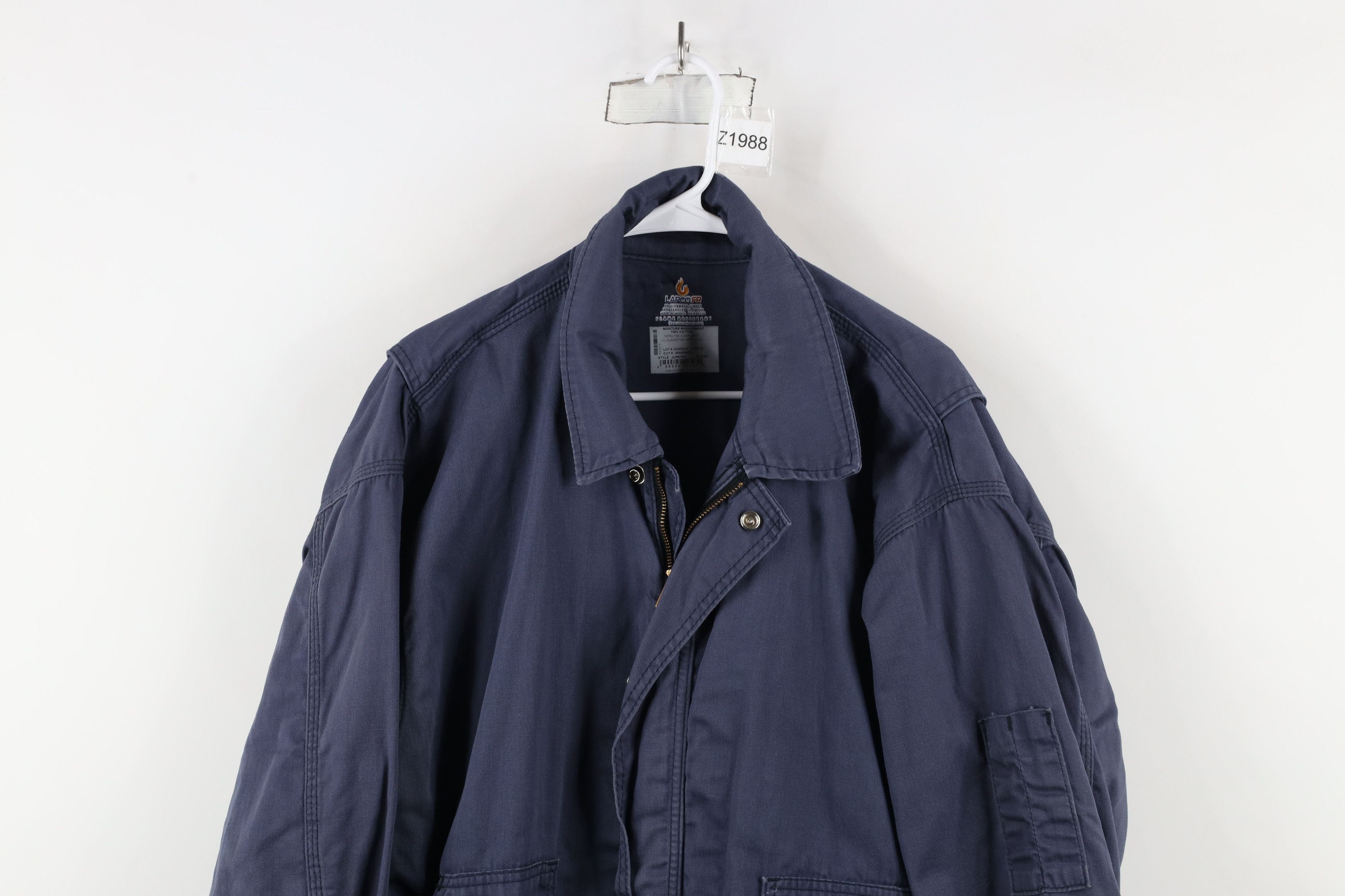 Vintage Vintage Streetwear Flame Fire Resistant ATPV 24 Work Jacket Size US XL / EU 56 / 4 - 2 Thumbnail