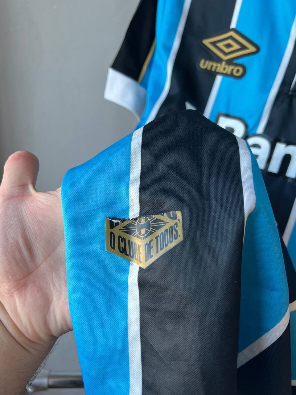 Umbro 2019 GREMIO #11 EVERTON HOME SOCCER FOOTBALL JERSEY SHIRT L Size US L / EU 52-54 / 3 - 7 Thumbnail